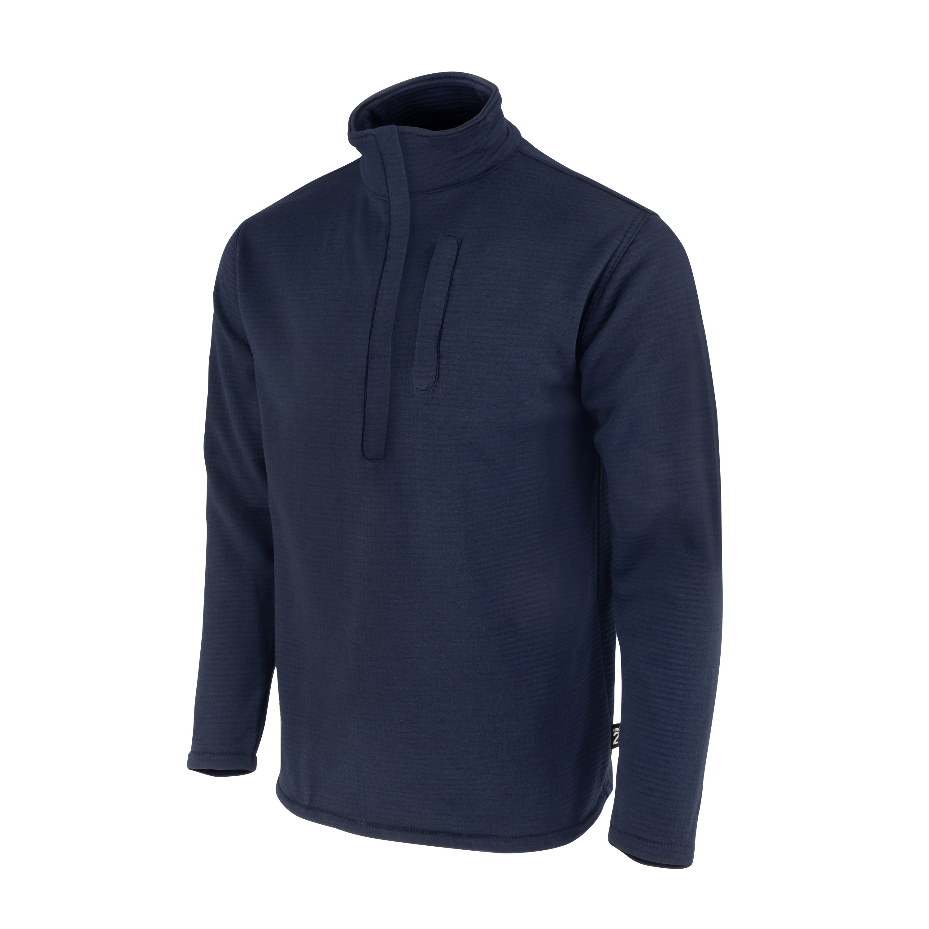 VPG9QZ PolarTec Power Grid Fleece FR Quarter Zip Jacket - Gray - Size 2X