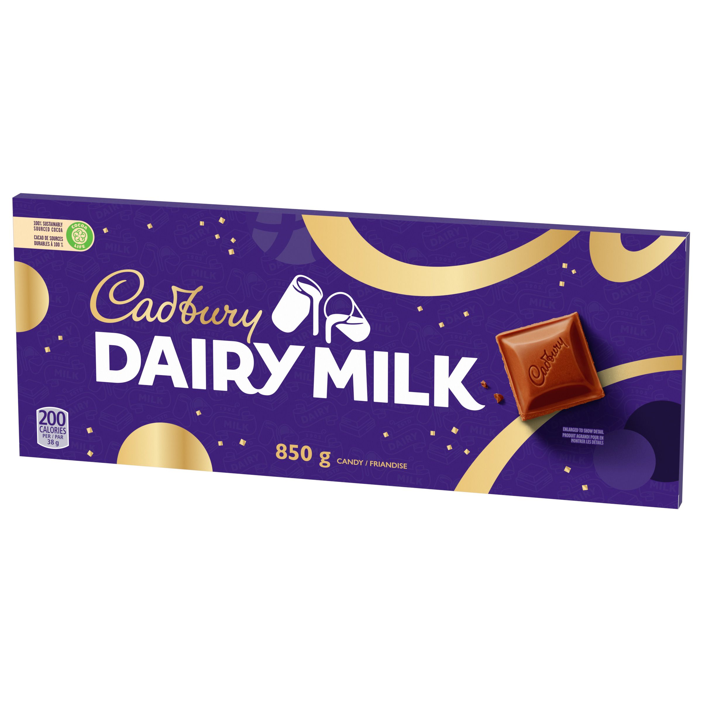 Cadbury Dairy Milk Candy Bar (850 g)