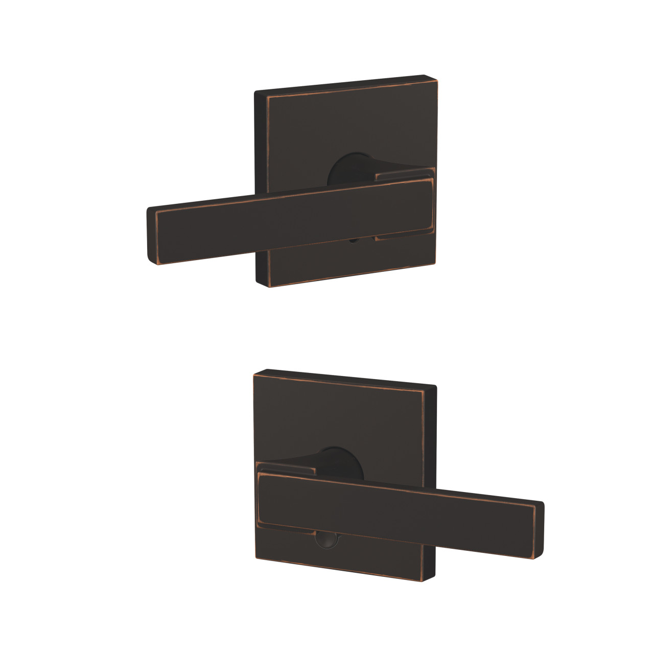 Custom Northbrook Lever Combined Interior Hall-Closet and Bed-Bath Lock