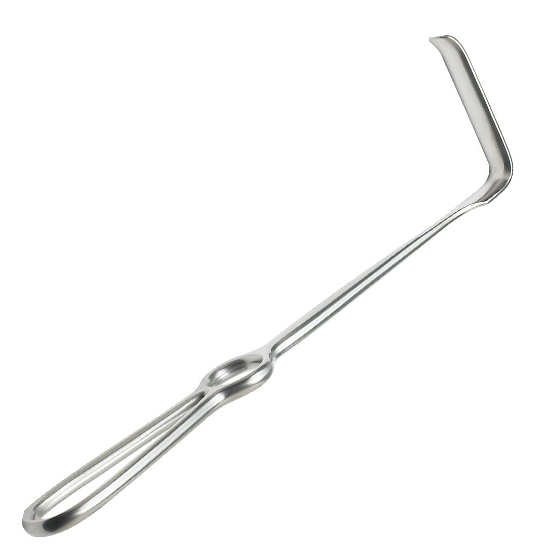 Obwegeser Type Surgical Retractor Concave, Curved Down, 12mm x 55mm