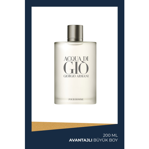 acqua di gio edt 200 ml