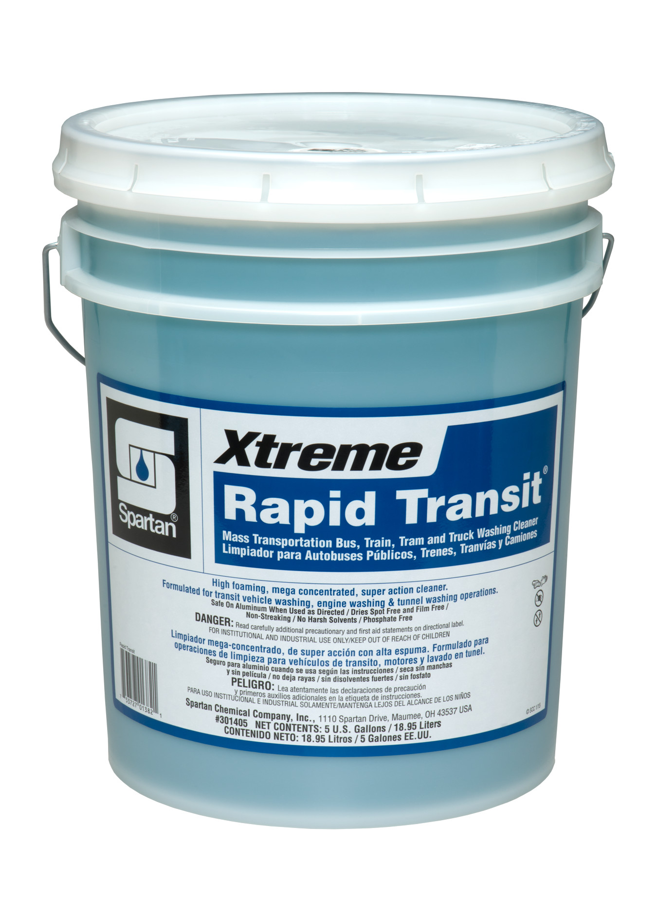 Spartan Chemical Company Xtreme Rapid Transit, 5 GAL PAIL