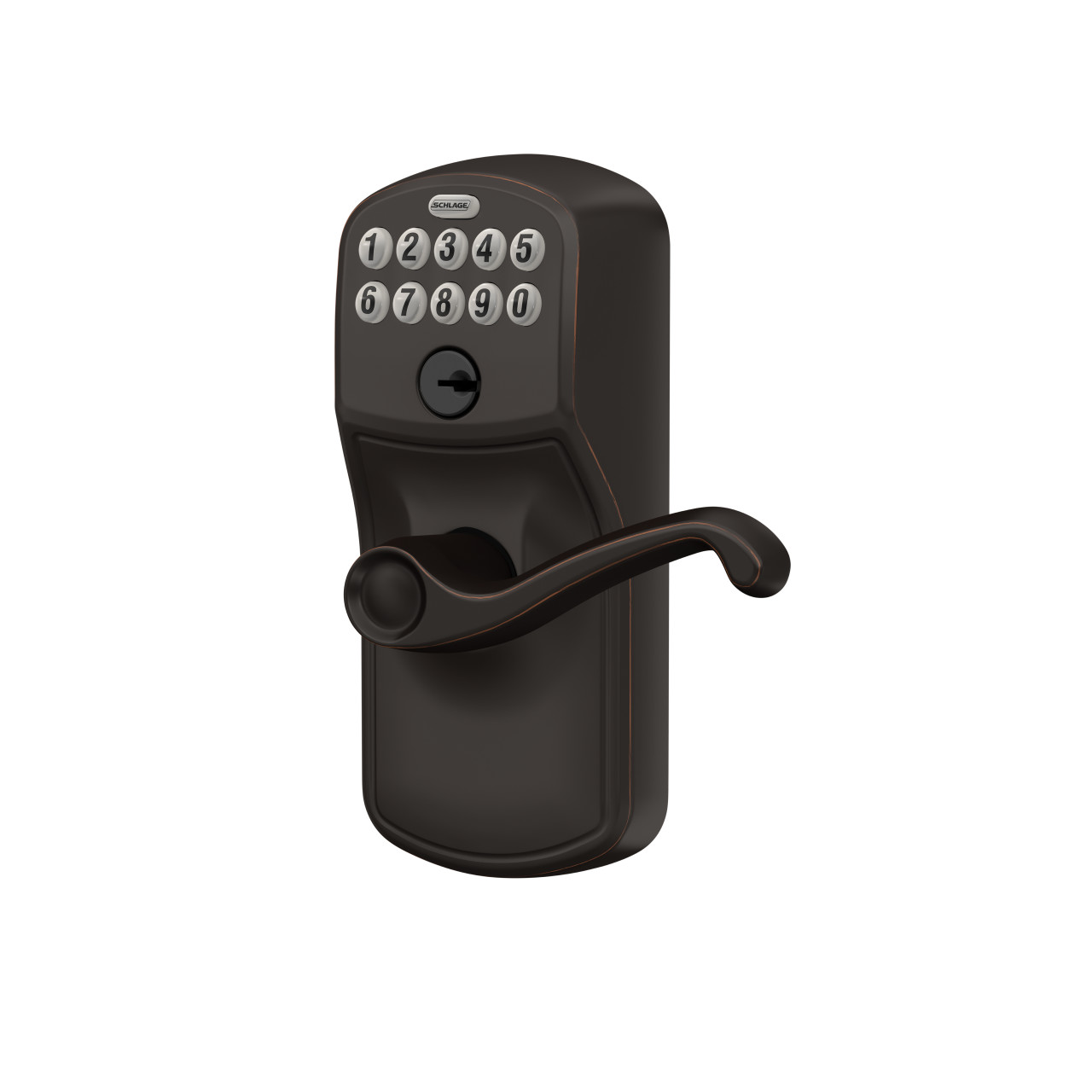 Keypad Lever and Flair Lever with Flex Lock