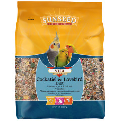 Image of Sunseed Vita Sunscription Cockatiel & Lovebird Food, 5 lb
