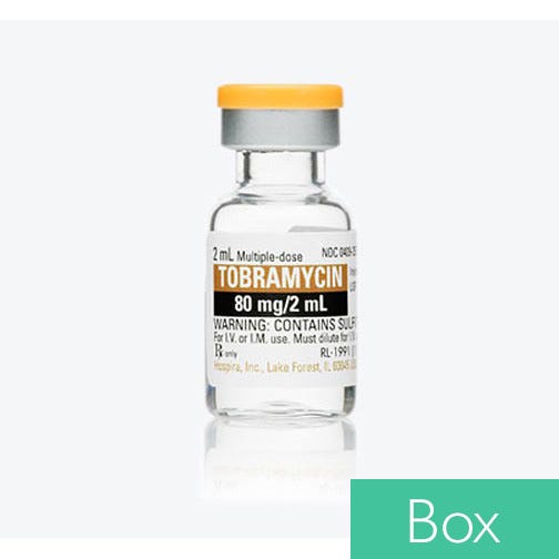 Tobramycin 40mg/ml (80mg/2ml) 2ml Multiple Dose Vial - 25/Box
