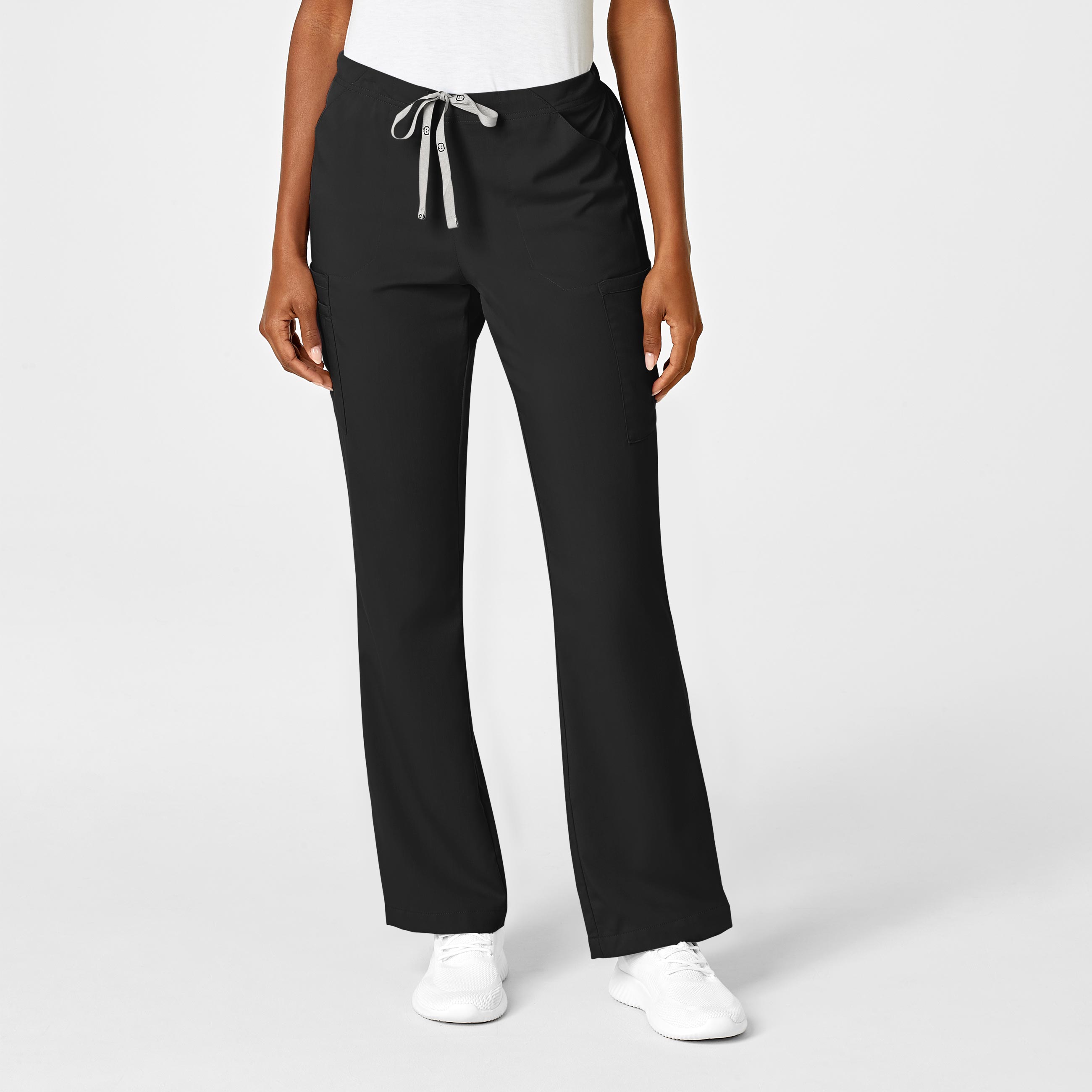 PRO Women&#39;s Moderate Flare Leg Cargo Scrub Pant-Wonder Wink