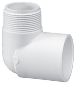 Lasco Fittings, Inc. PPF-90M-034 3/4" PVC 90 X MALE