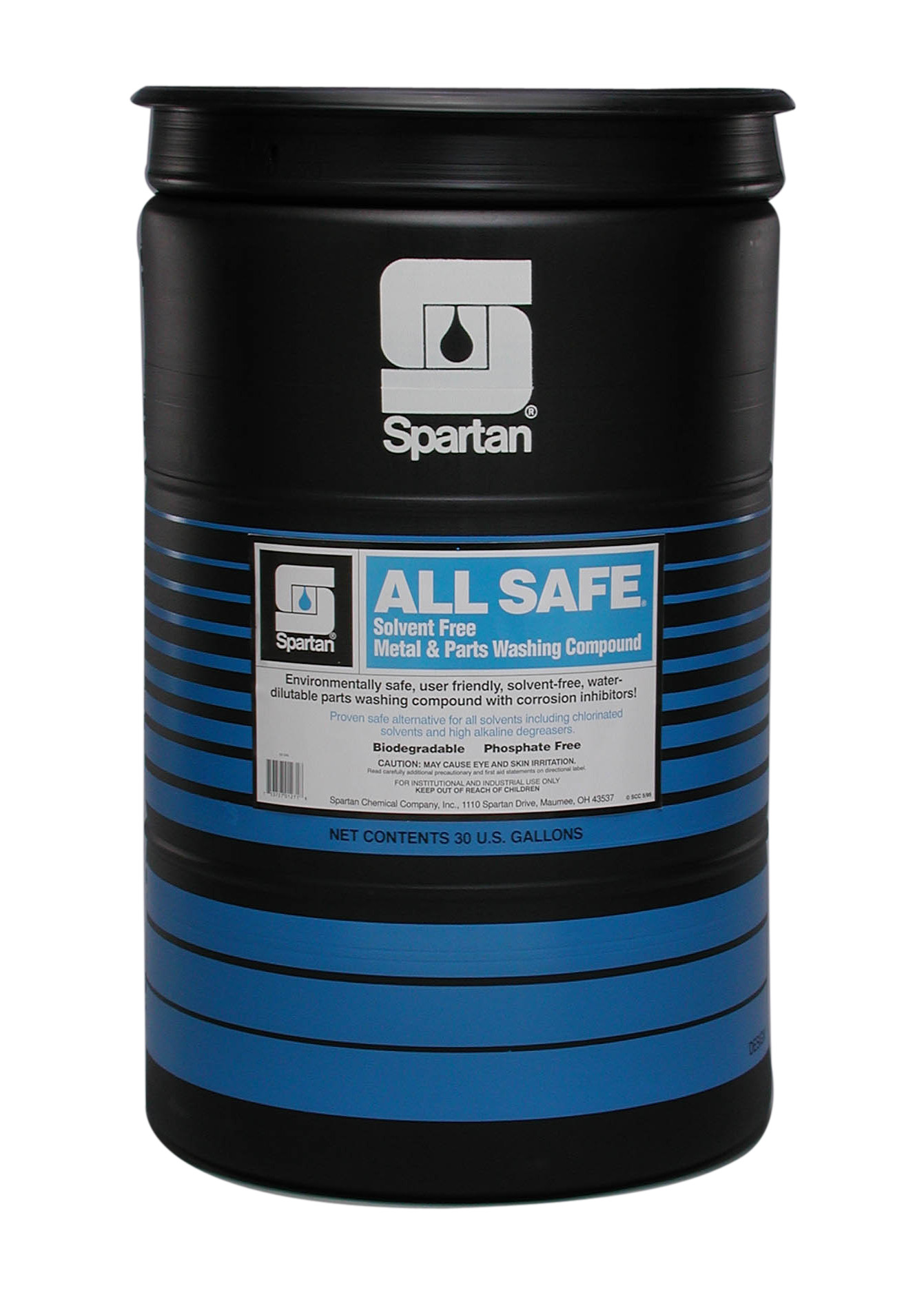 Spartan Chemical Company All Safe, 30 GAL DRUM