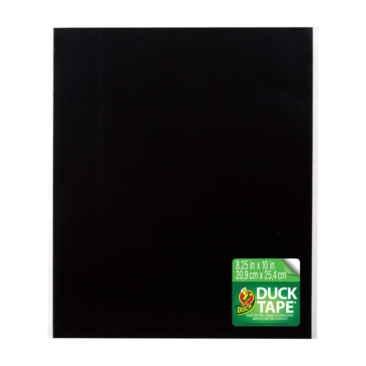 Color Duck Tape® Sheets - Black, 6 pk, 8.25 in. x 10 in. Image