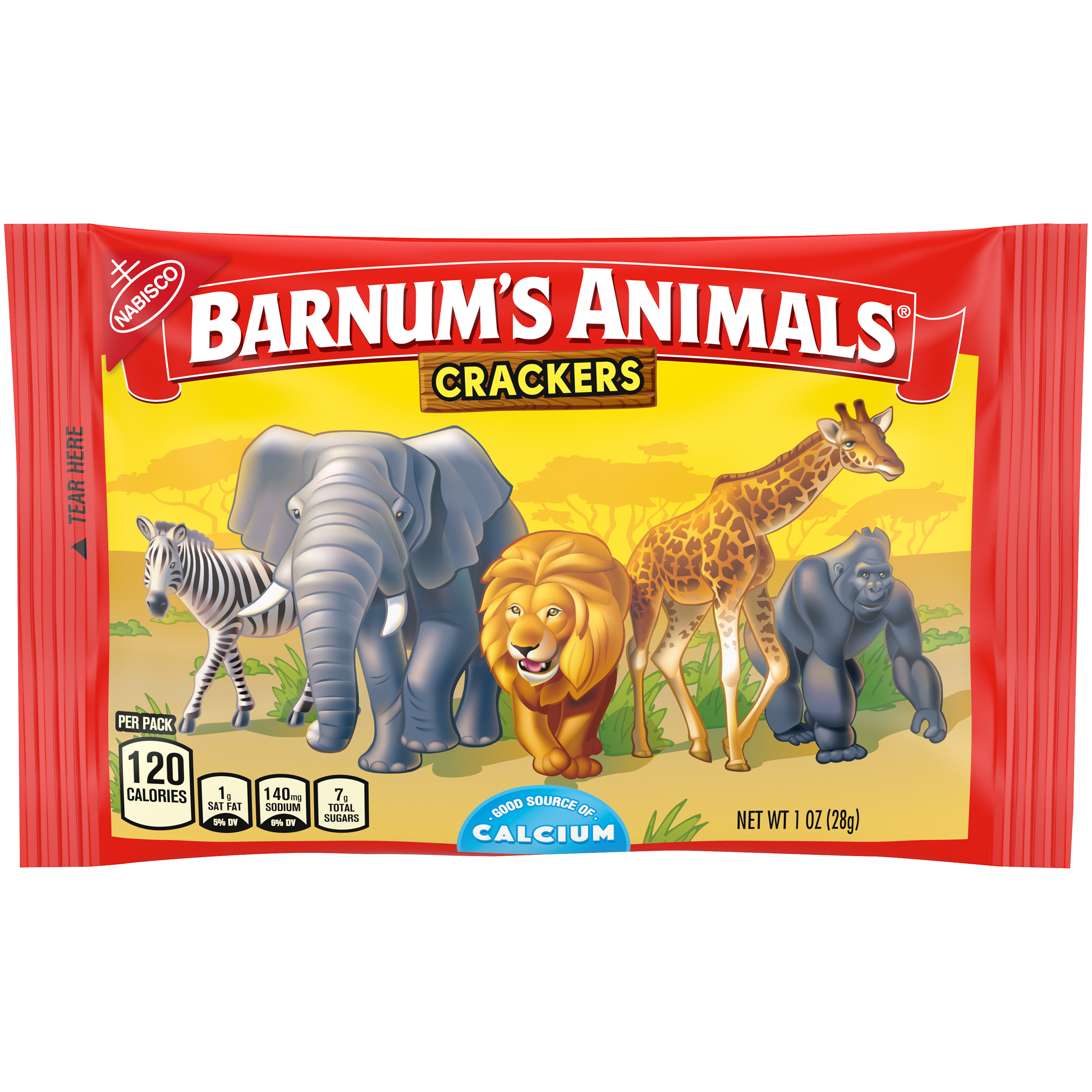 Barnum's Original Animal Crackers, 12 - 1 oz Snack Packs-1