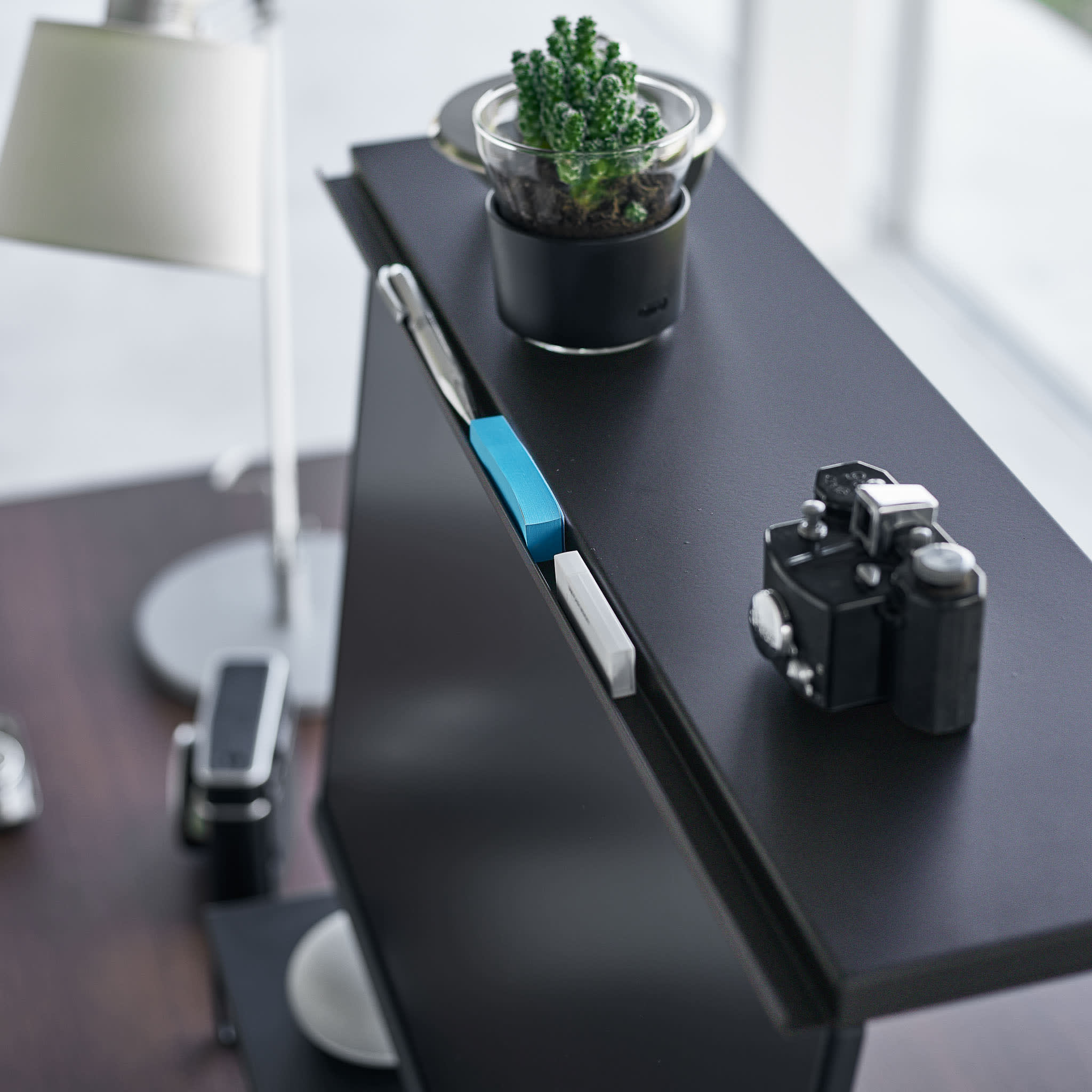 2-Tiered Monitor Stand : Shelf Space on Top