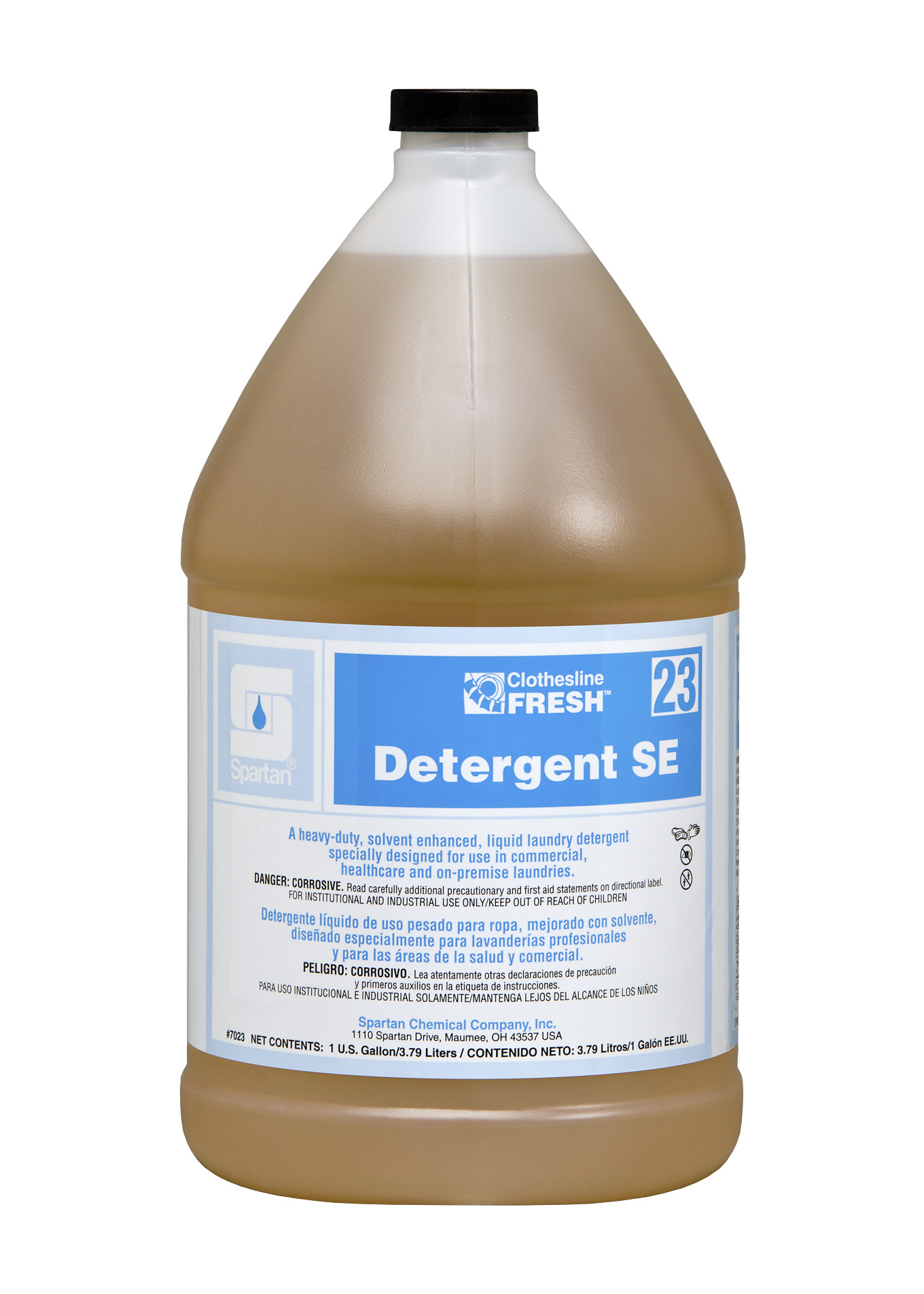 Spartan Chemical Company Clothesline Fresh Detergent SE 23, 1 GAL 4/CSE