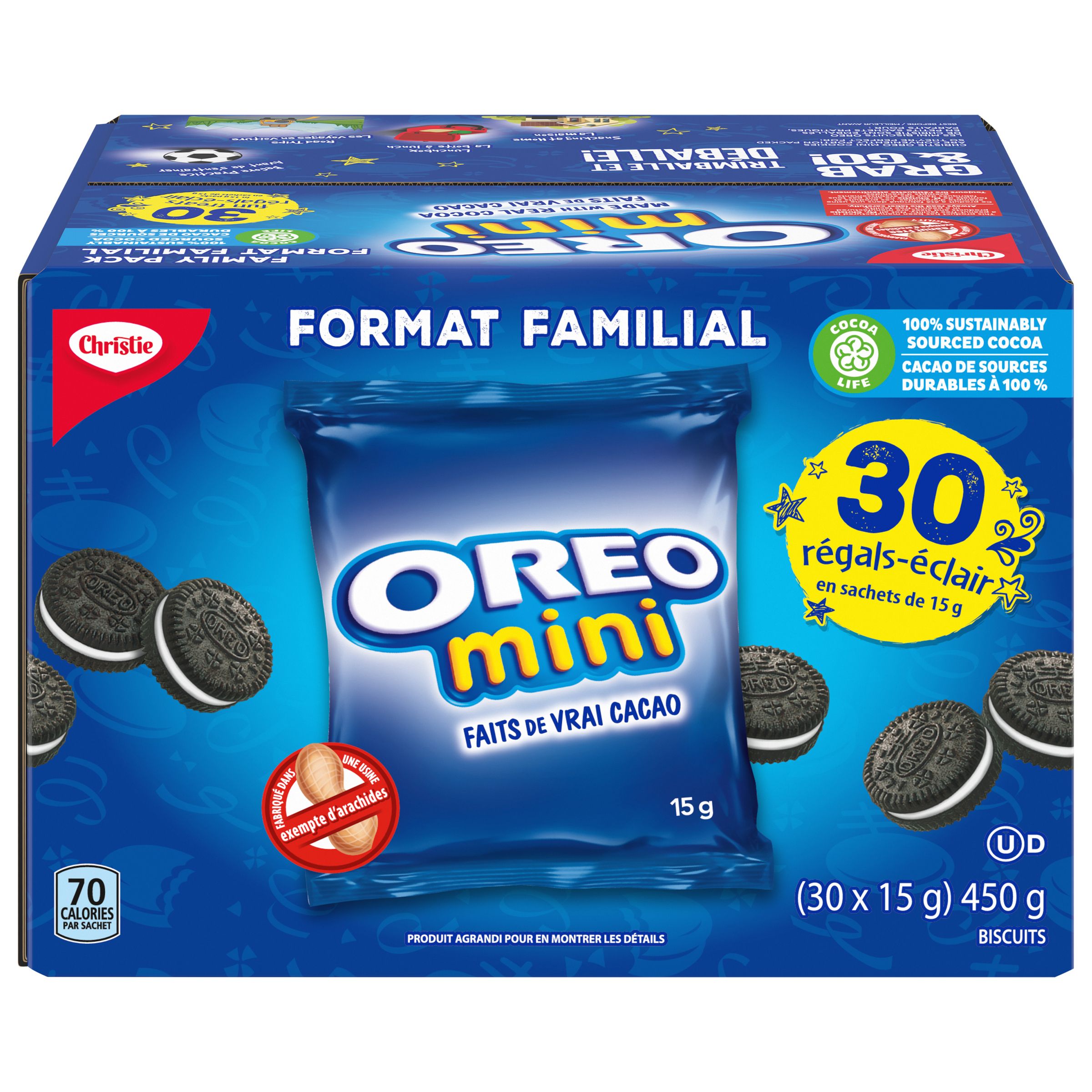 Mini OREO Régals-Éclair 450g, 30 sachets-0