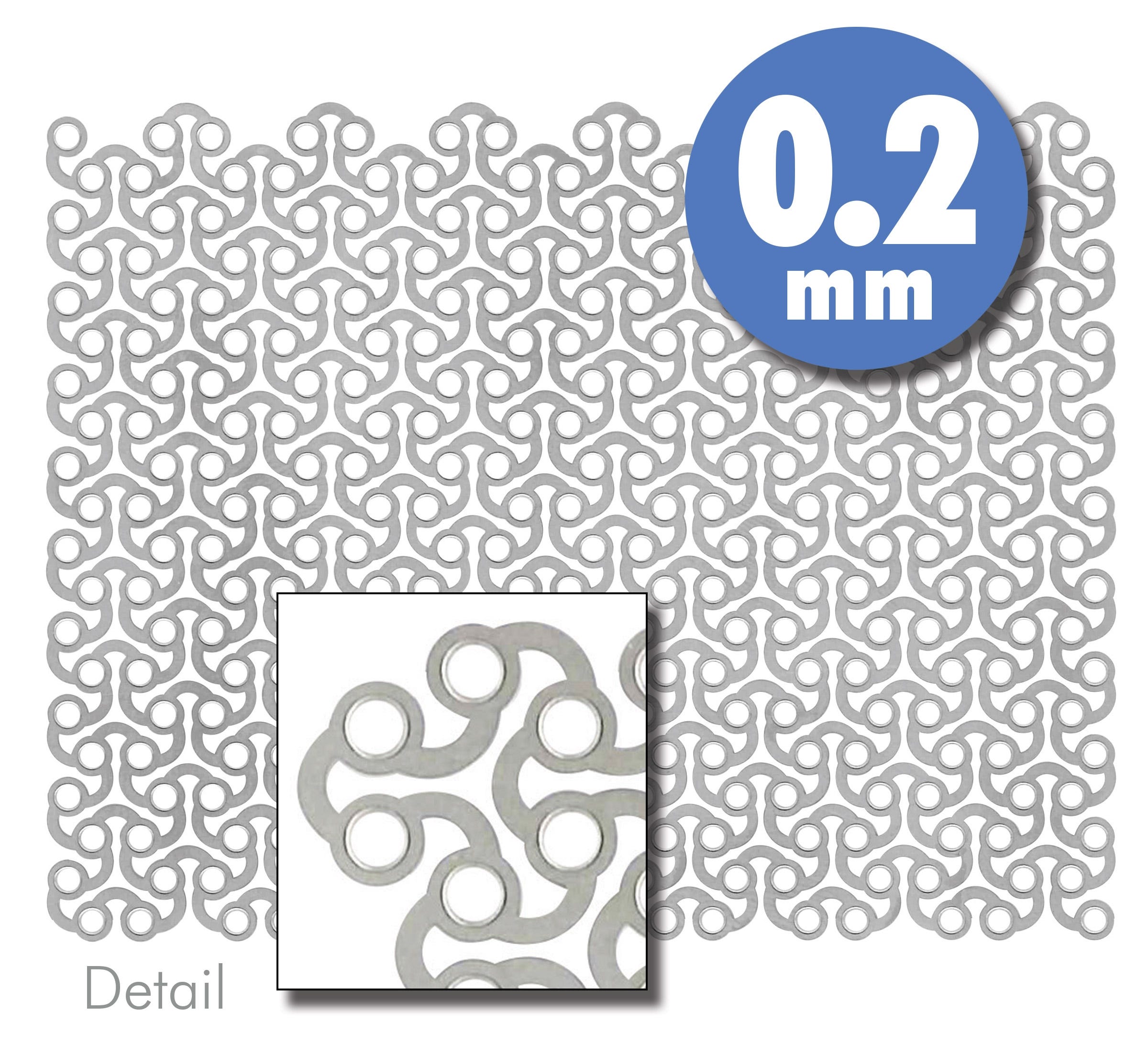 Titanium Augmentation Micro Mesh - 98.5 x 77.5mm, .2mm thick,  Non Sterile