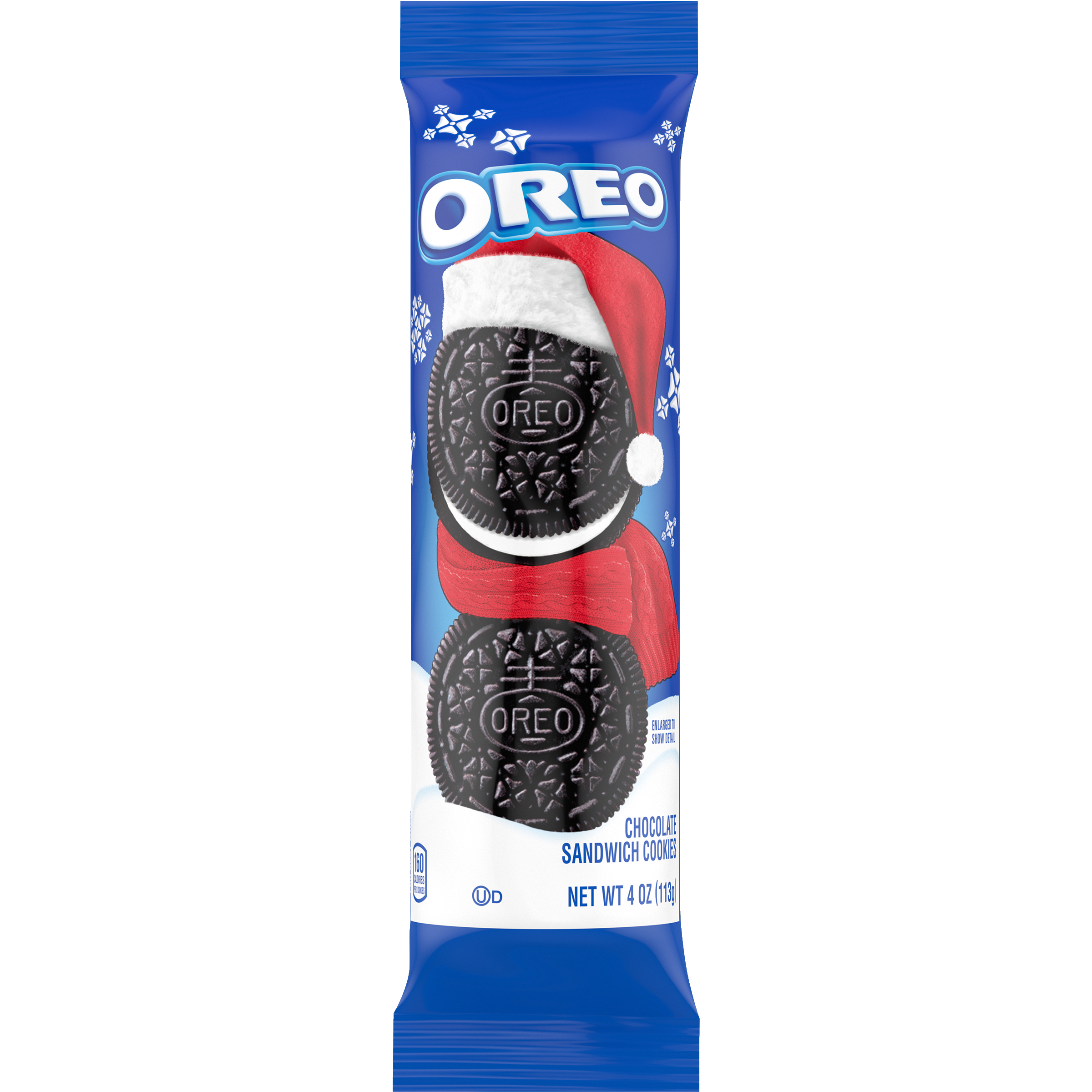 OREO Chocolate Sandwich Cookies, Holiday Cookies, 4 oz Stocking Stuffer Pack-thumbnail-4