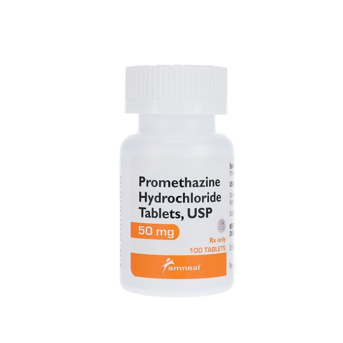 Promethazine 50mg Tablets - 100/Bottle