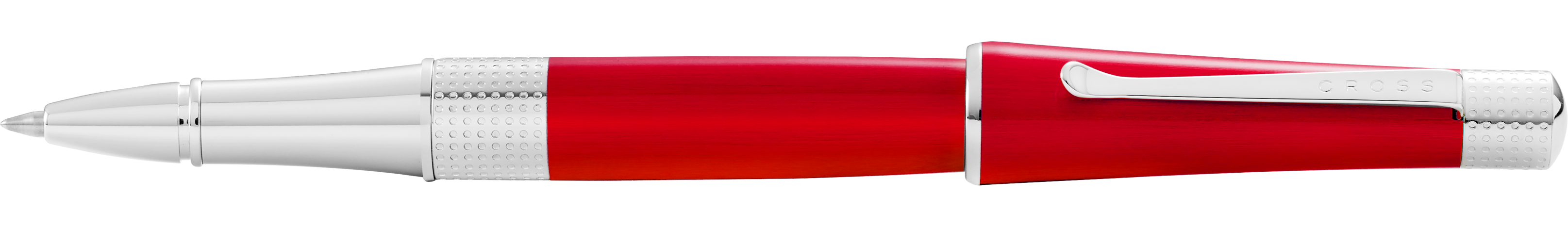 Beverly Translucent Red Lacquer Rollerball Pen