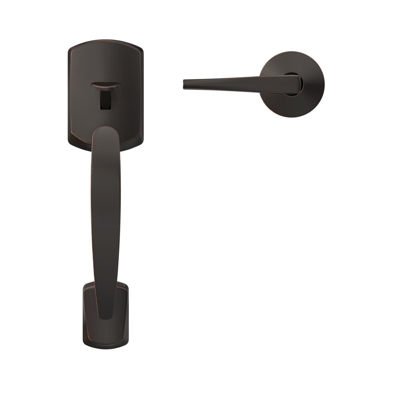 Custom Front Entry Handle and Eller Lever with Kinsler Trim