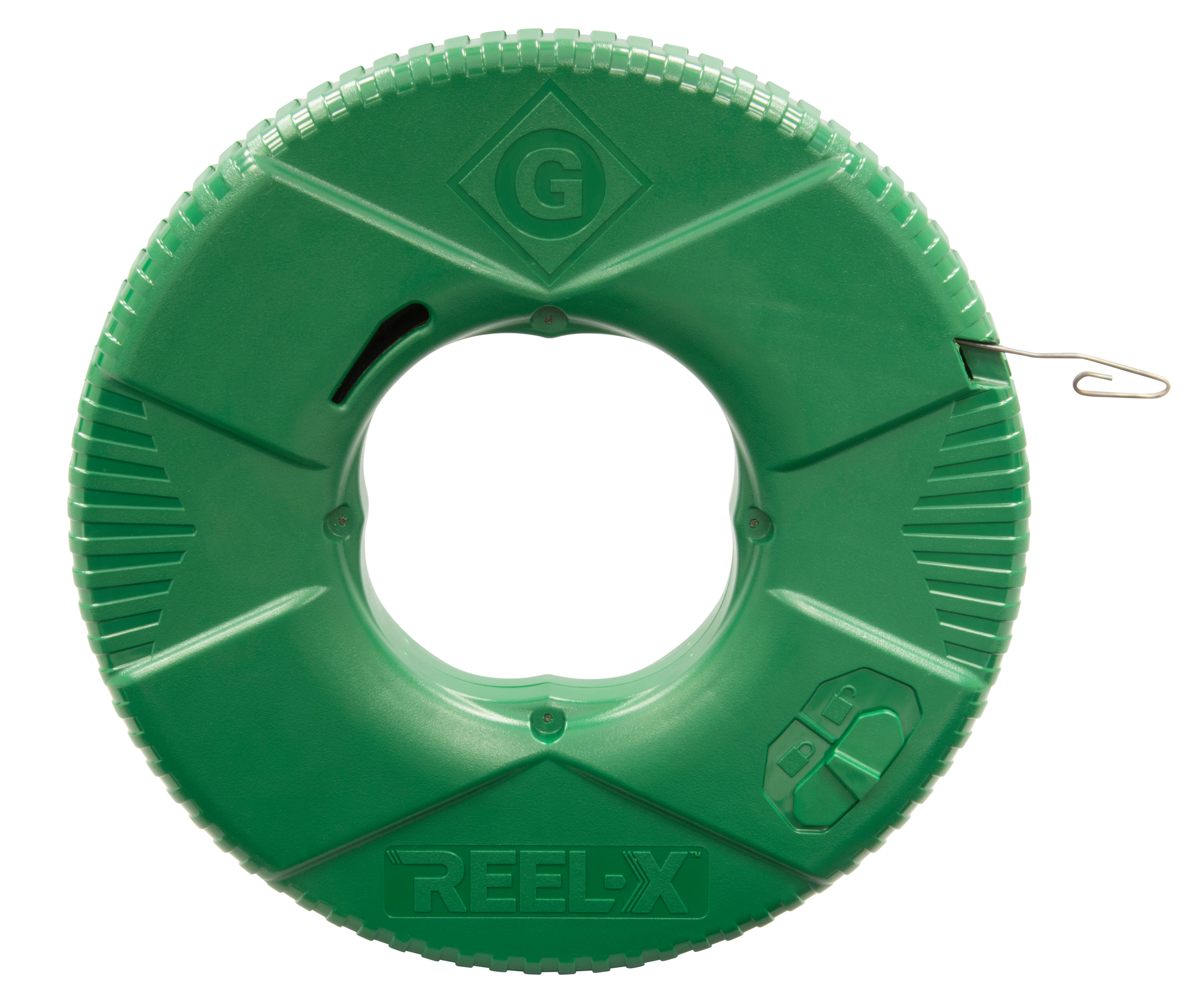 Product image for Greenlee Ftxs-240 Fishtape X, Steel-240'steel-240ft