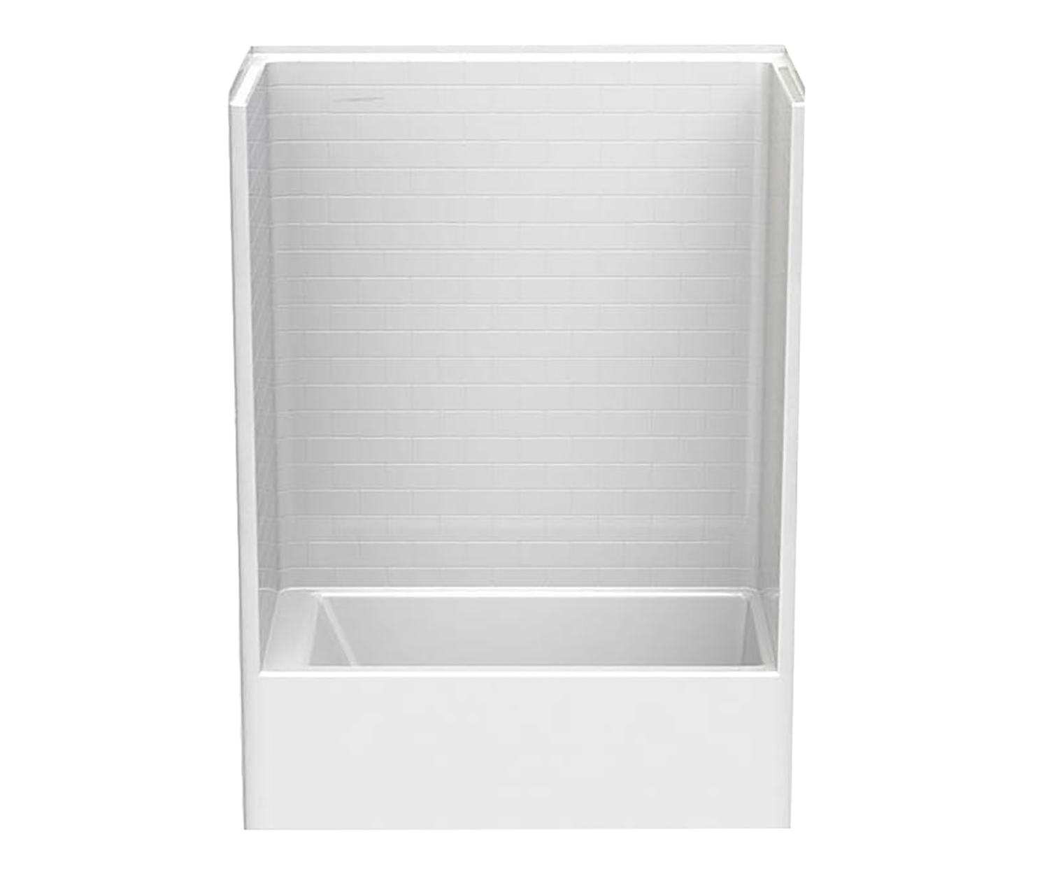 6036sttm Afr Acrylx Alcove One Piece Tub Shower In view 3