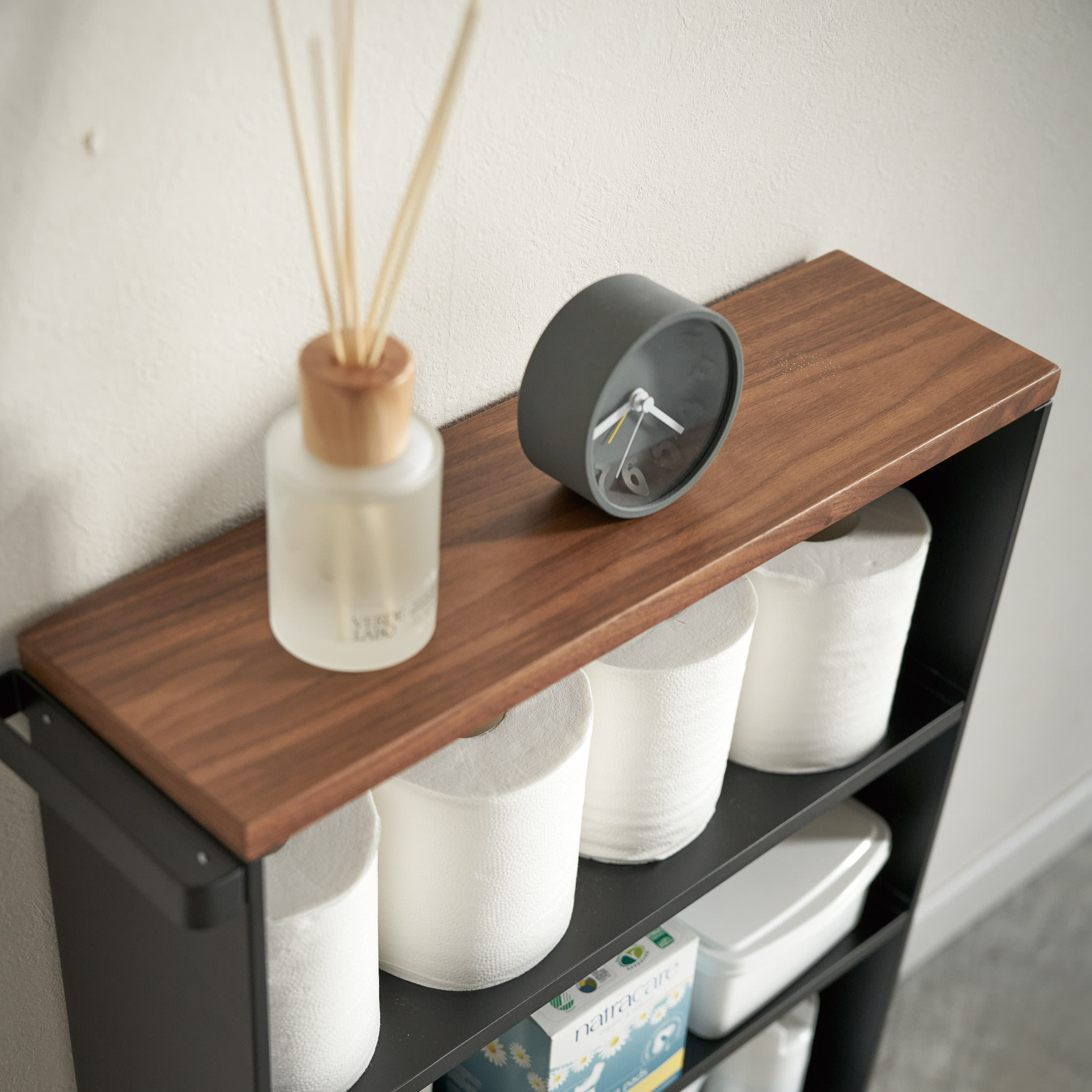 Semi-Closed Storage Cart : Offenes oder geschlossenes Stahldesign