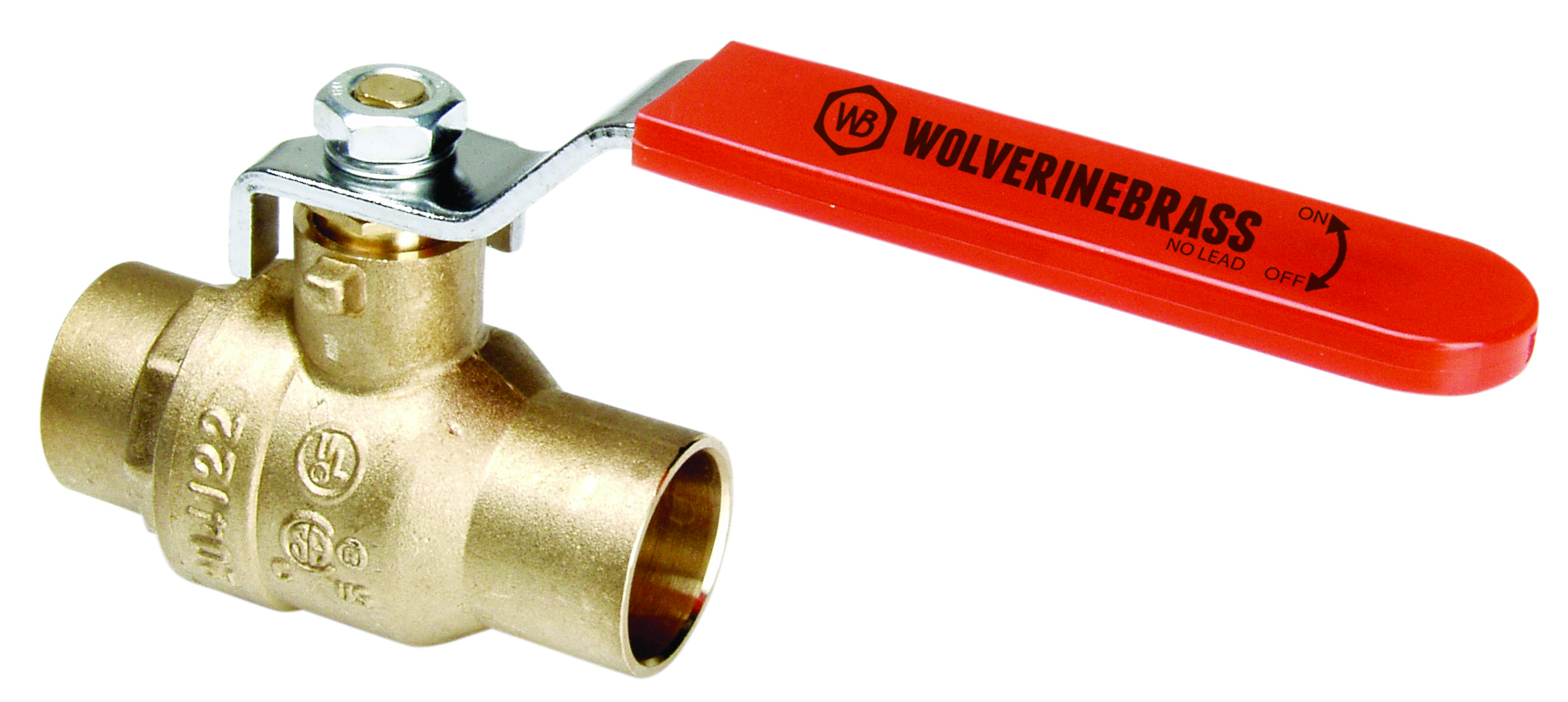 Wolverine Brass® 56121NL PROSERIES 1-1/4 C FULL PORT BALL VALVE