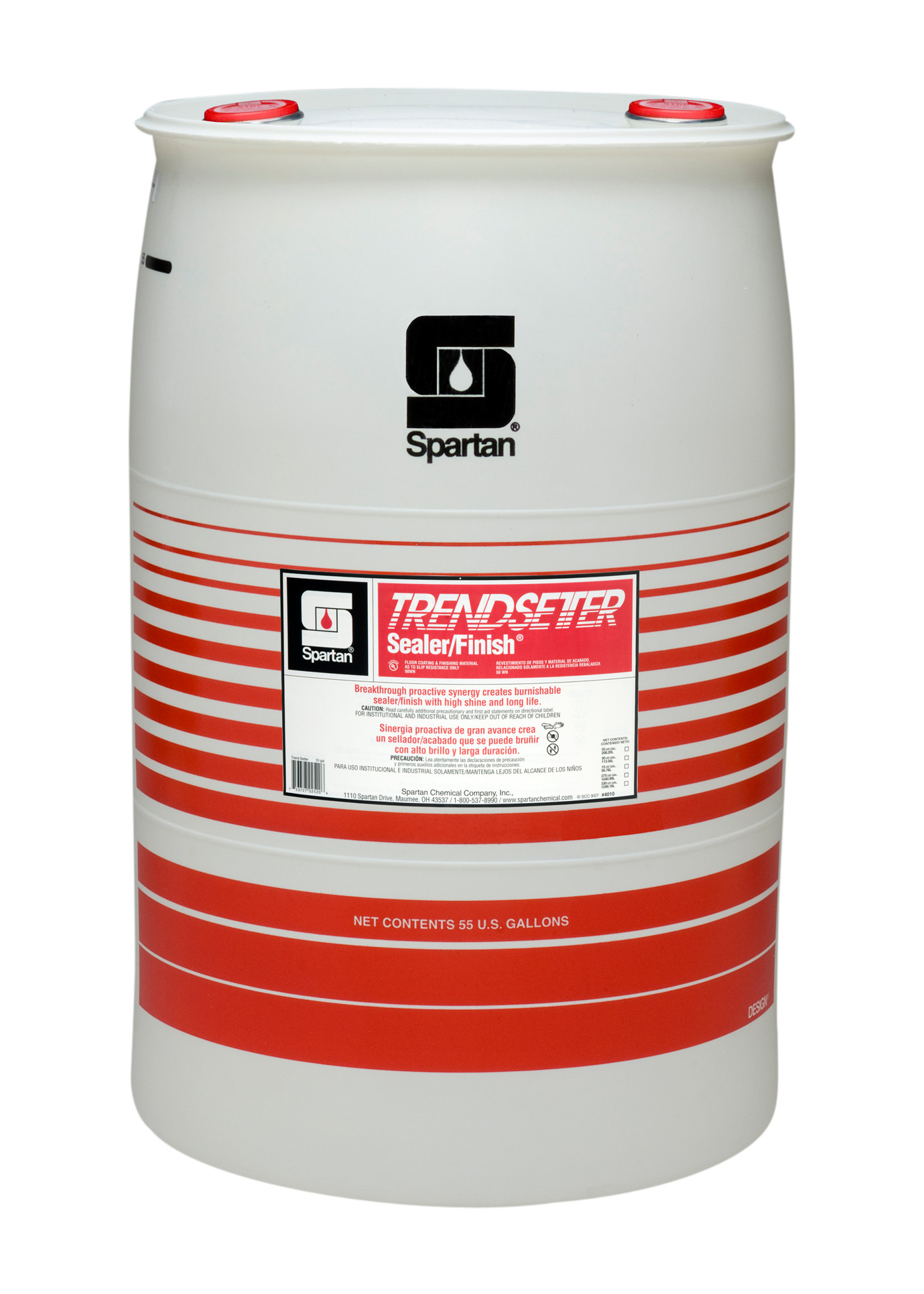 Spartan Chemical Company Trendsetter Sealer/Finish, 55 GAL DRUM