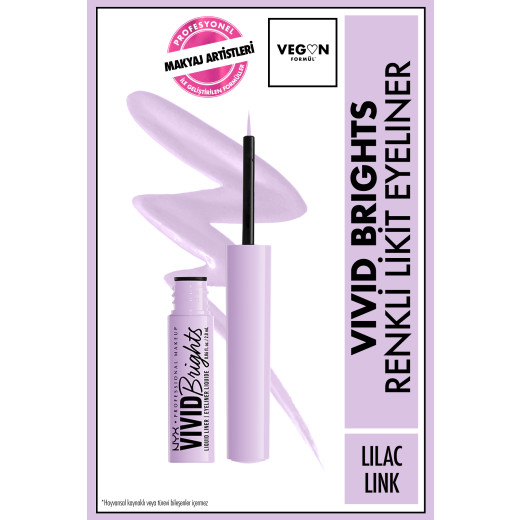 vivid brights likit eyeliner - lilac link