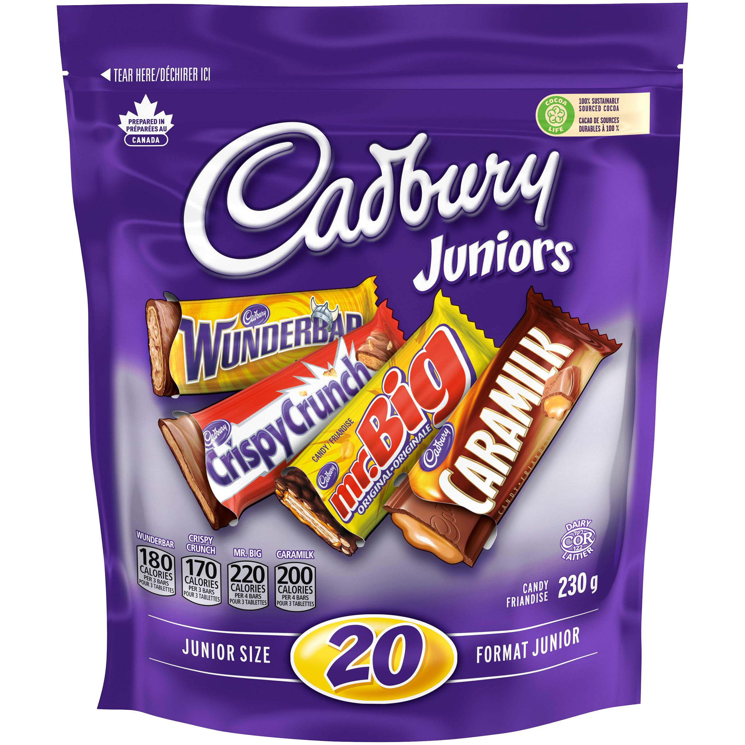 Cadbury Assorted 20CT Juniors (230g)-2