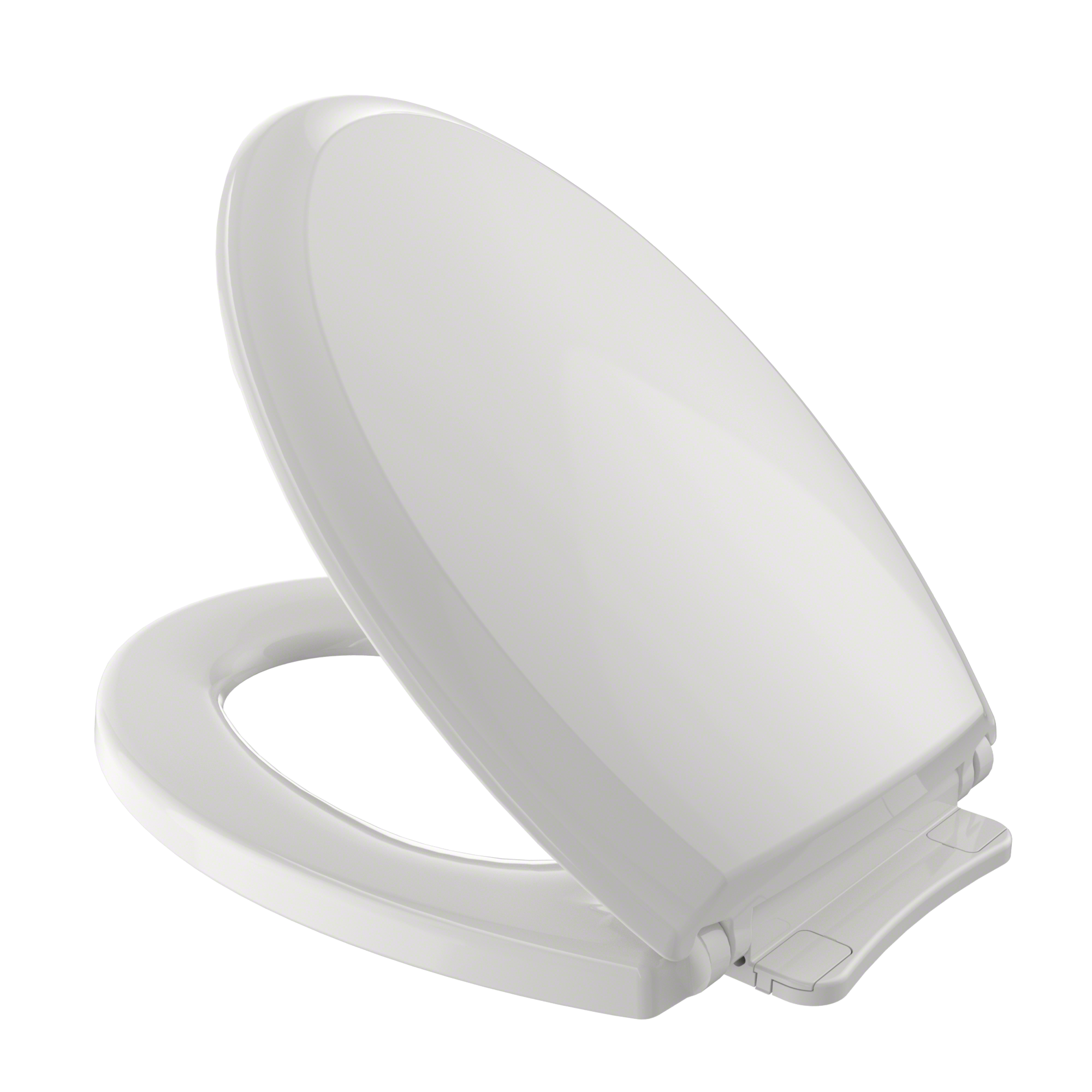 TOTO Guinevere SoftClose Non Slamming, Slow Close Elongated Toilet Seat and Lid, Colonial White, Plastic, SS224#11