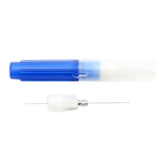 Monoject™ Dental Needle, 30 G Short (3/4"), Plastic Hub, Blue - 100/Box