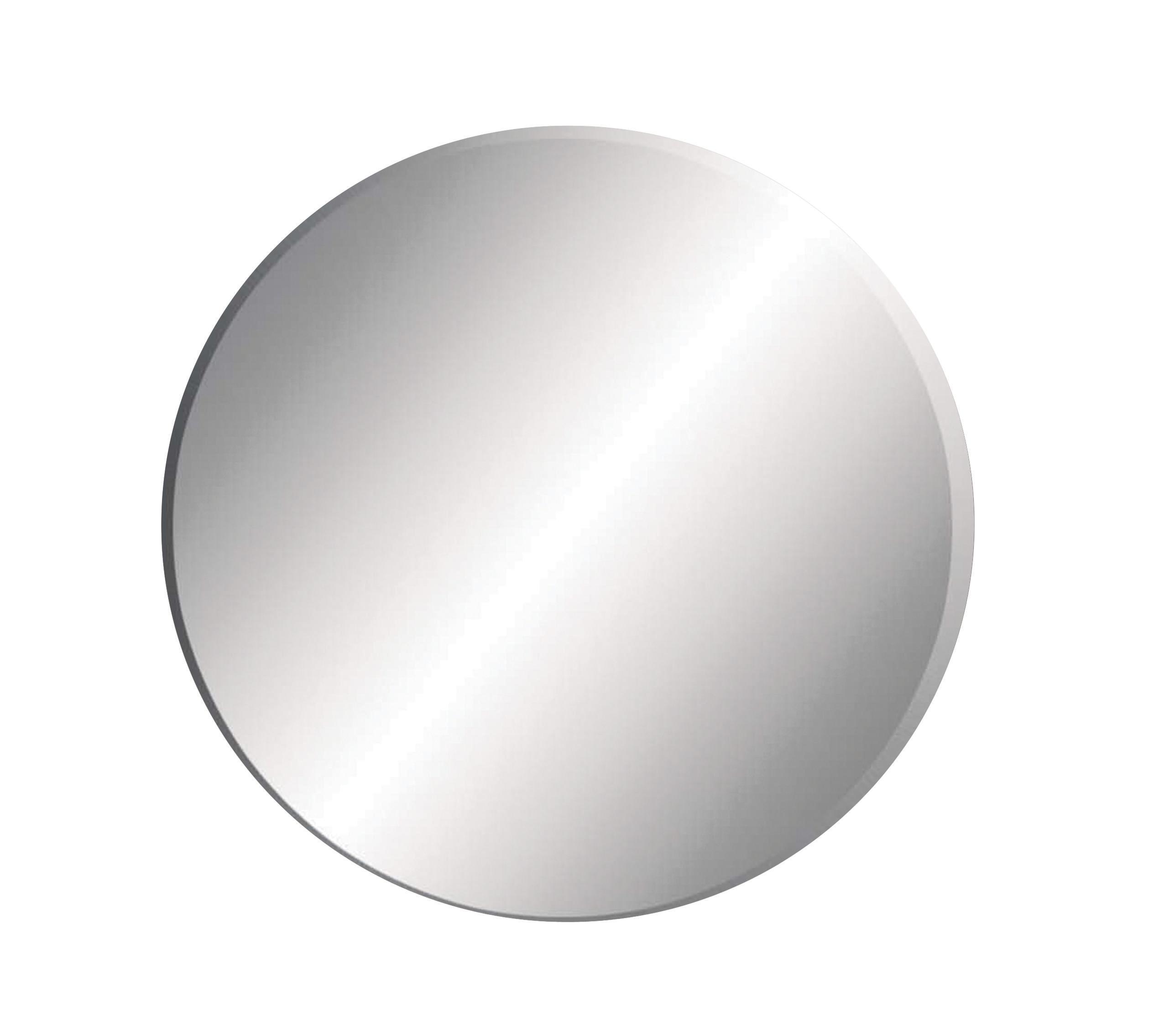 Black Wood  Wall Mirror with Thin Minimalistic Frame, 24" x 1" x 24"