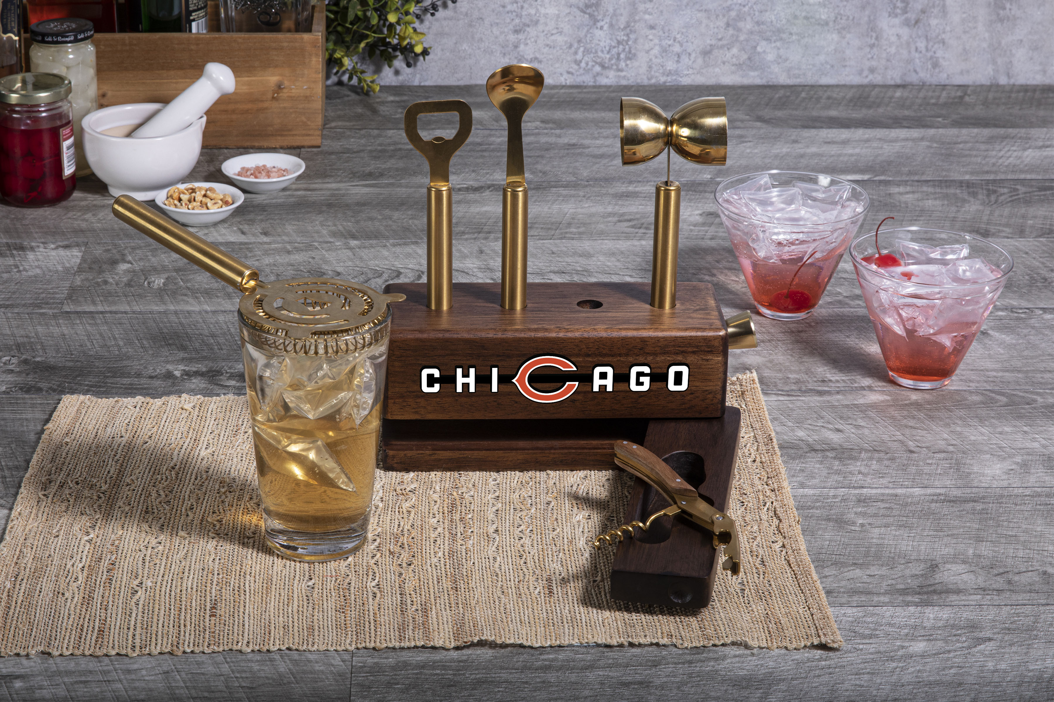 Chicago Bears - Sidecar 5-Piece Bar Tool Set