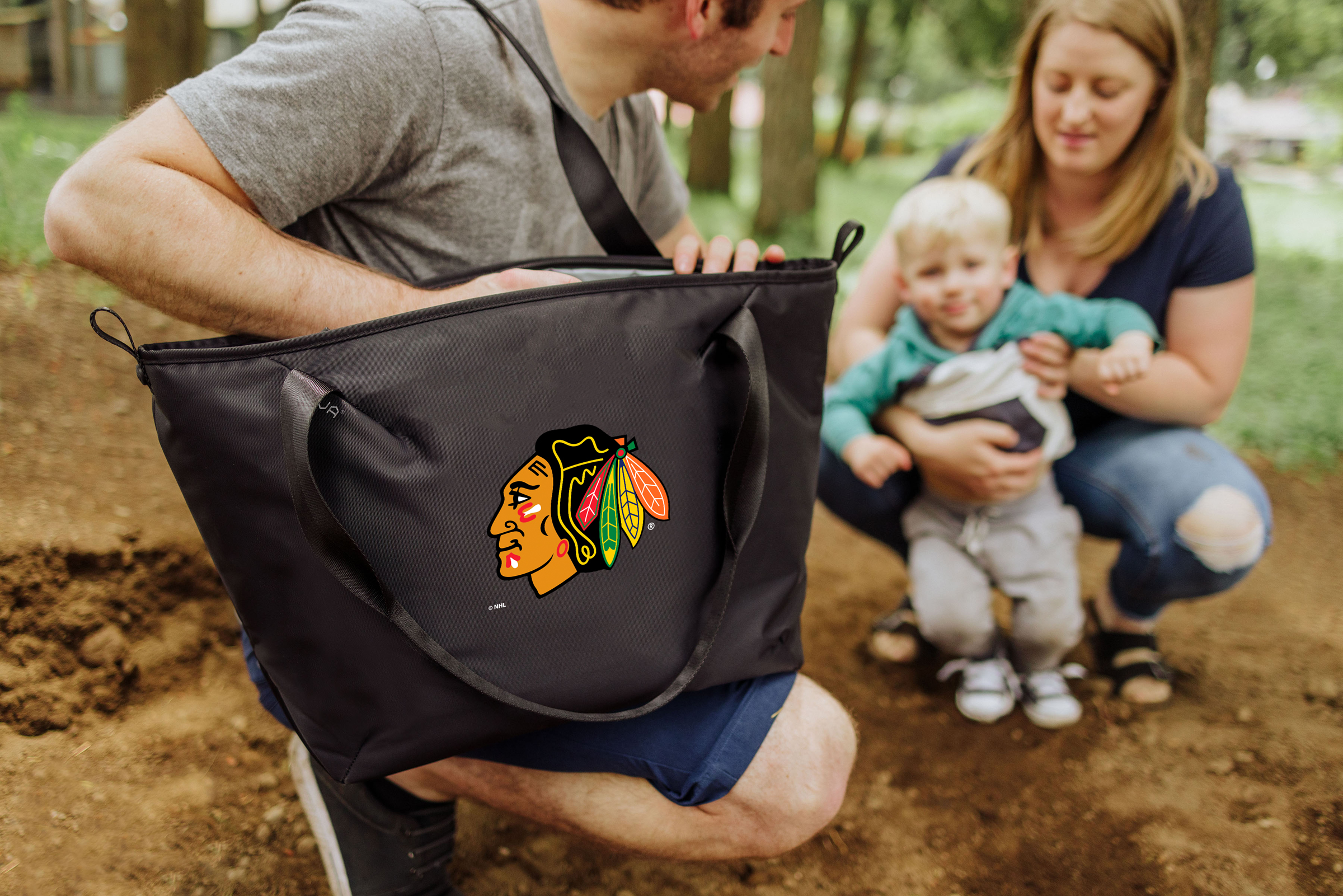 Chicago Blackhawks - Tarana Recycled Cooler Tote Bag