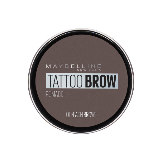 maybelline new york tattoo brow kaş pomadı - 04 ash brown (koyu ton)