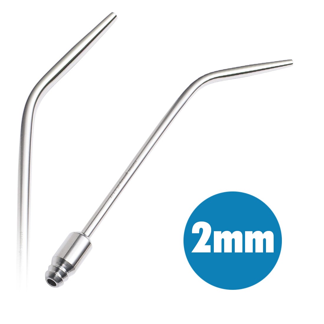 Suction Tip, 2mm opening, 6", 15cm