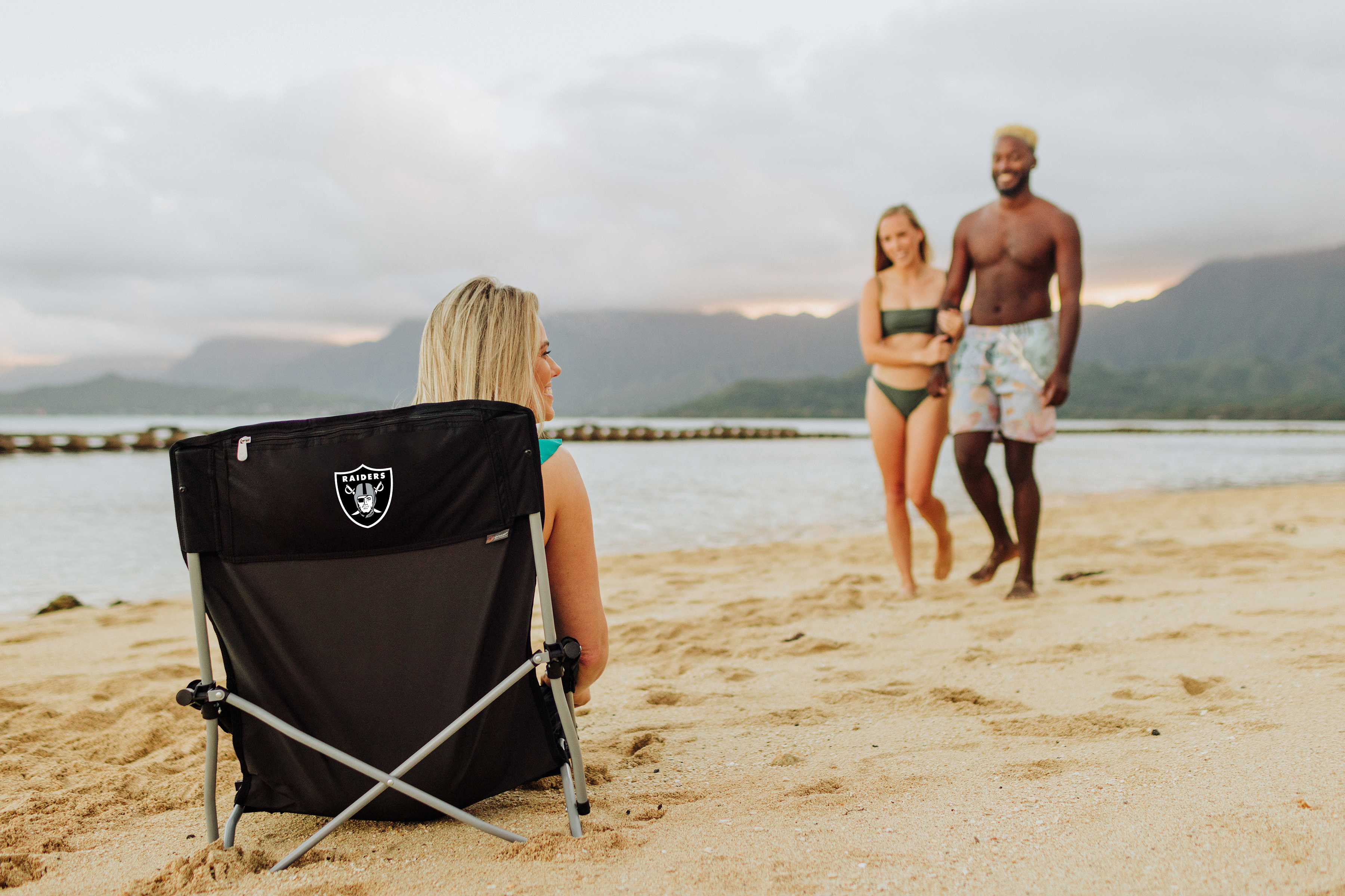 Las Vegas Raiders - Tranquility Portable Beach Chair