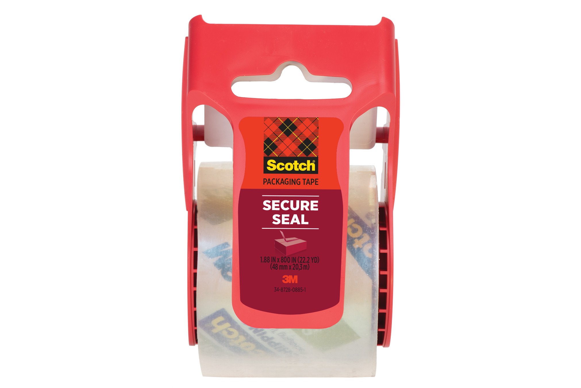 SKU 7100276789 | Scotch® Secure Seal Packaging Tape 141-500