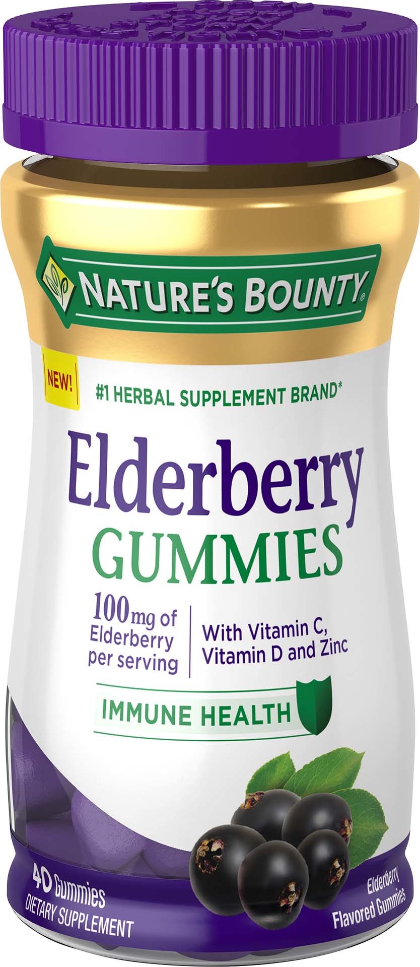Nature's Bounty® Elderberry Gummies