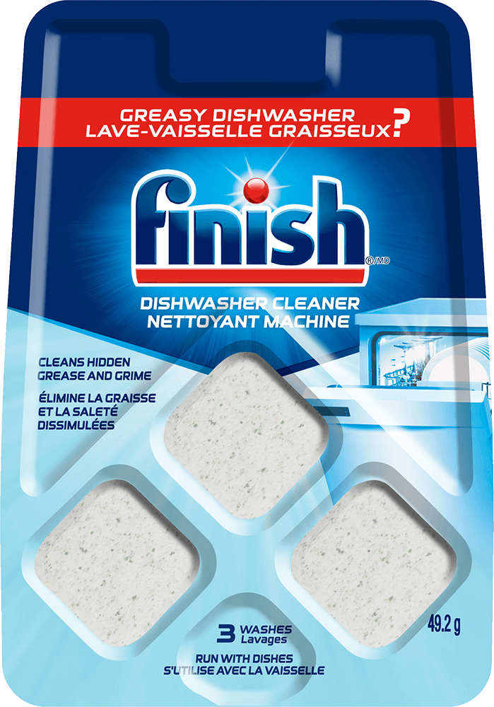 finish in wash dishwasher cleaner 3 tablets