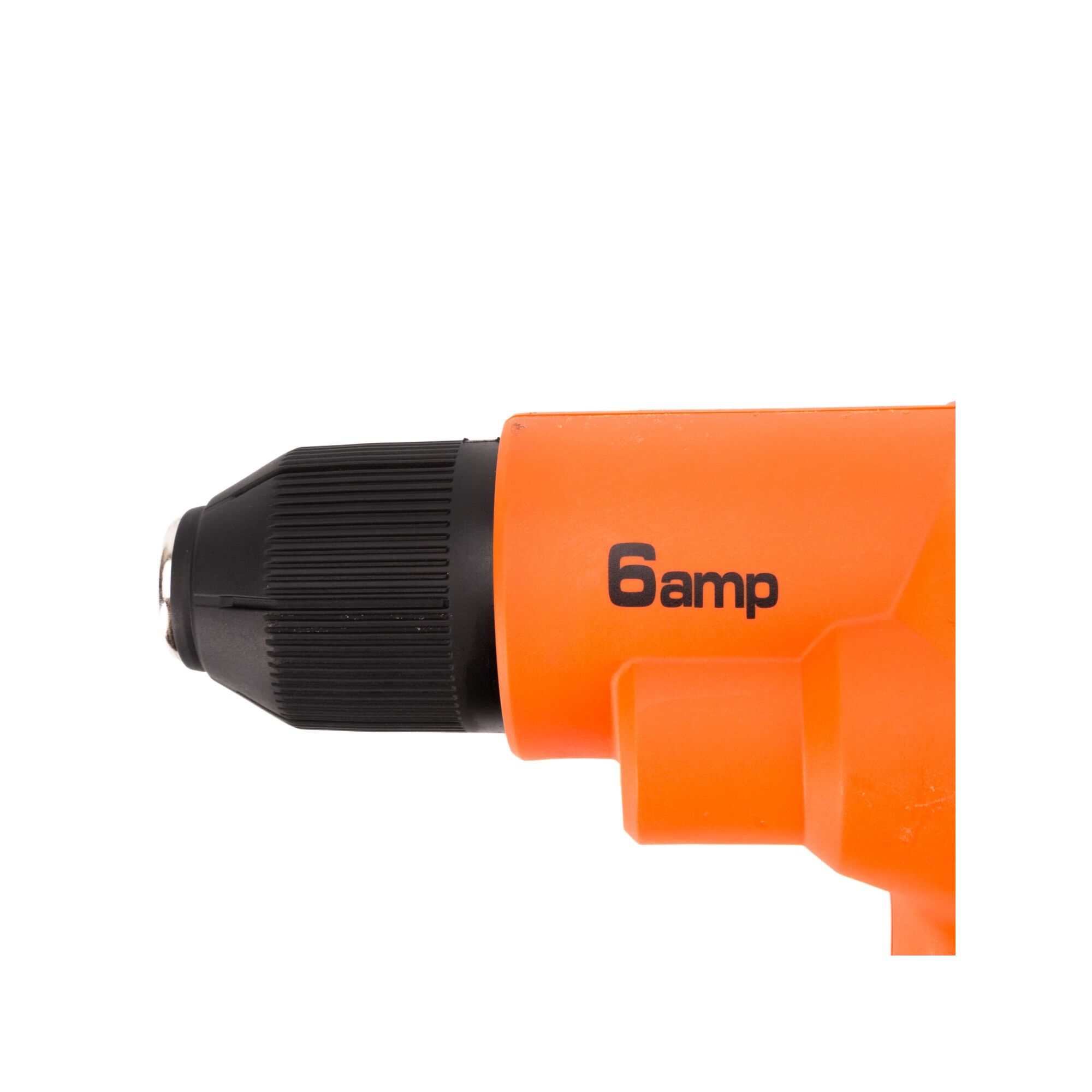 Profile of the Black and decker 6 amp 3 eighths inch drill driver chuck