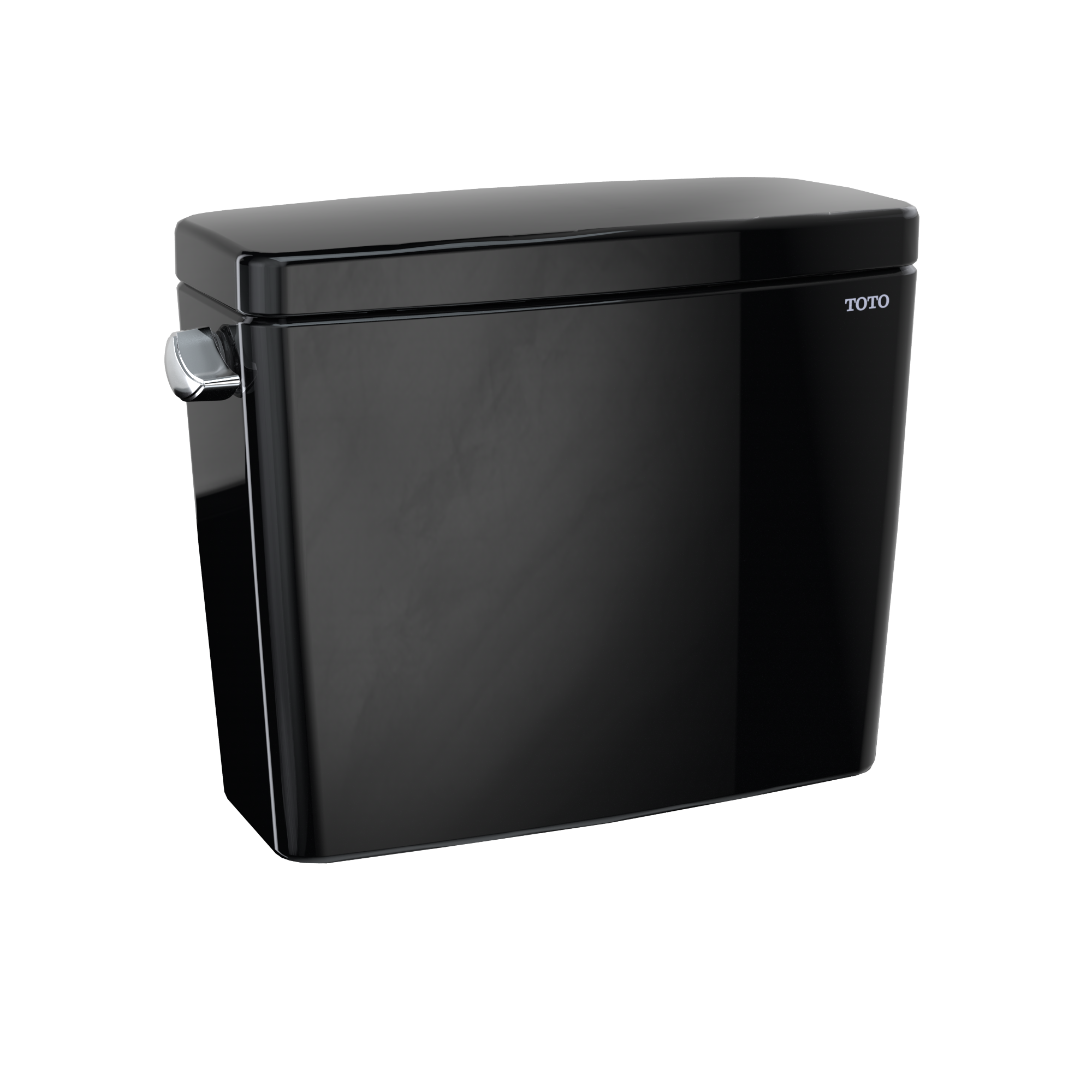 TOTO Drake 1.6 GPF Toilet Tank with WASHLET+ Auto Flush Compatibility, Ebony, Vitreous China, ST776SA#51