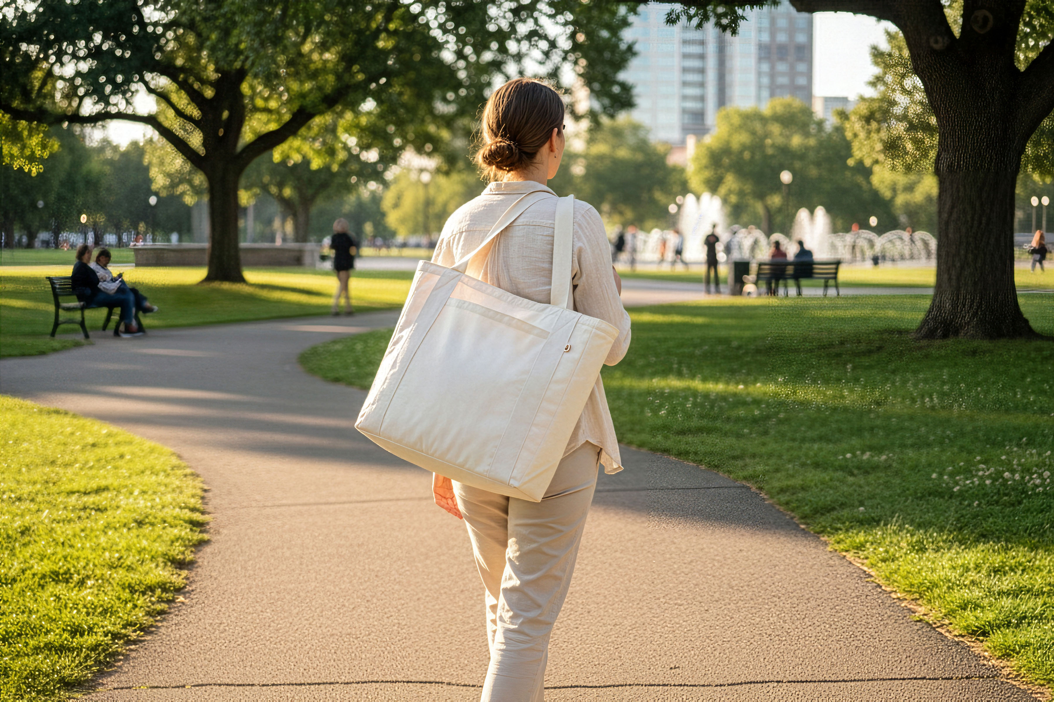 XL Canvas Tote Bag Made in USA