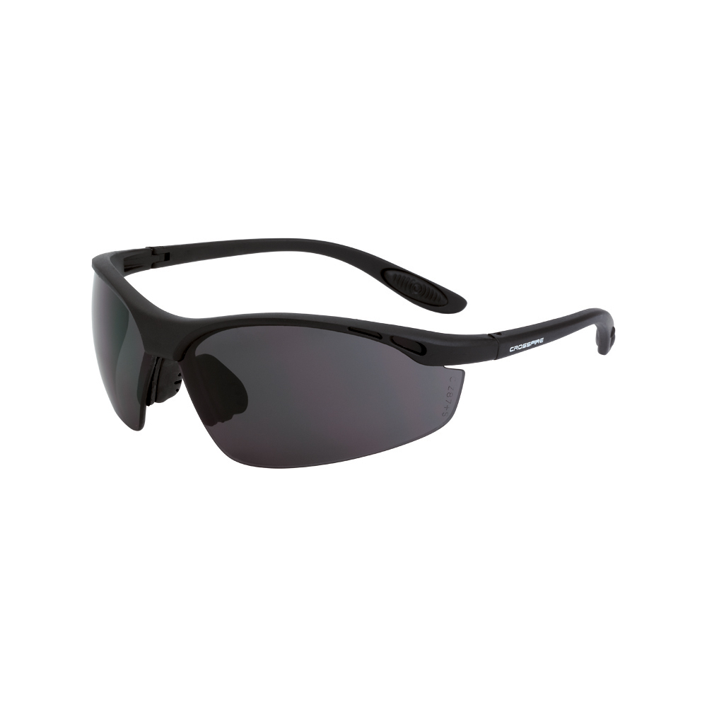 Talon Bifocal Safety Eyewear - Matte Black Frame - Smoke Lens - 1.5 Diopter