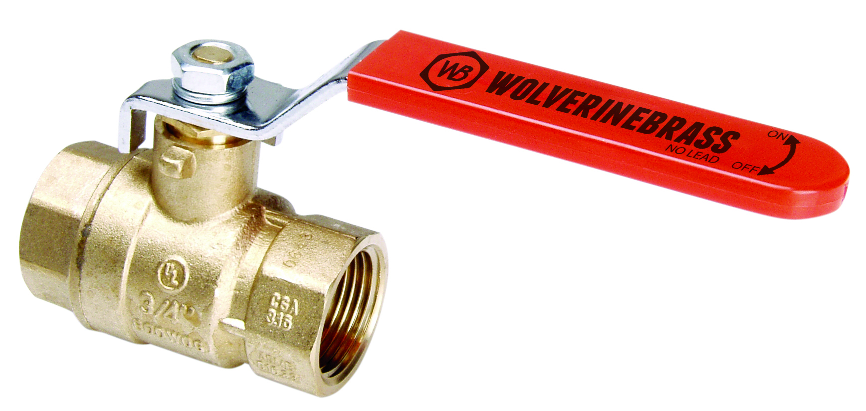 Wolverine Brass® 56107NL PROSERIES 1 FIP FULL PORT BALL VALVE