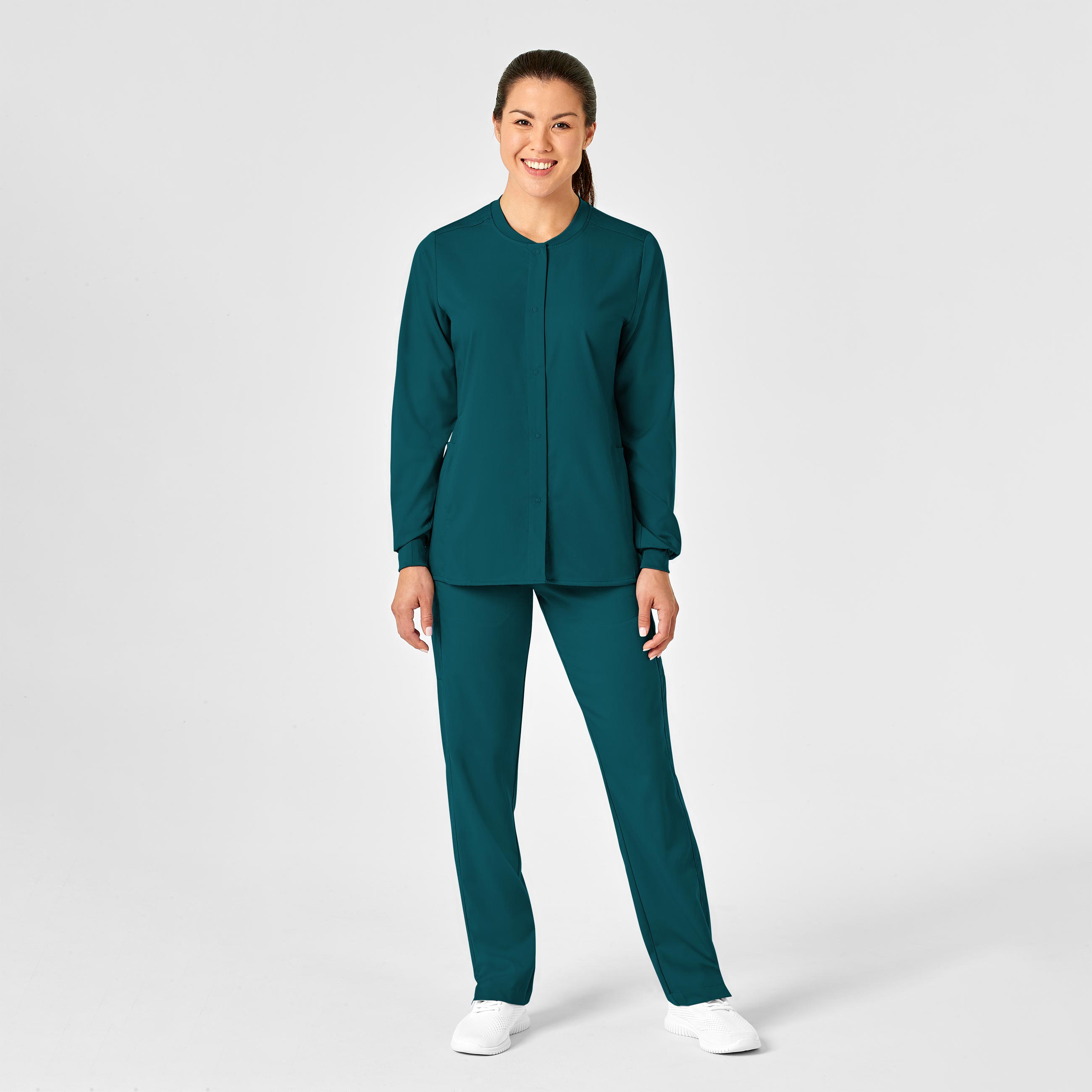 PRO Women&#39;s Snap Front Warm&#45;Up Jacket-Wonder Wink