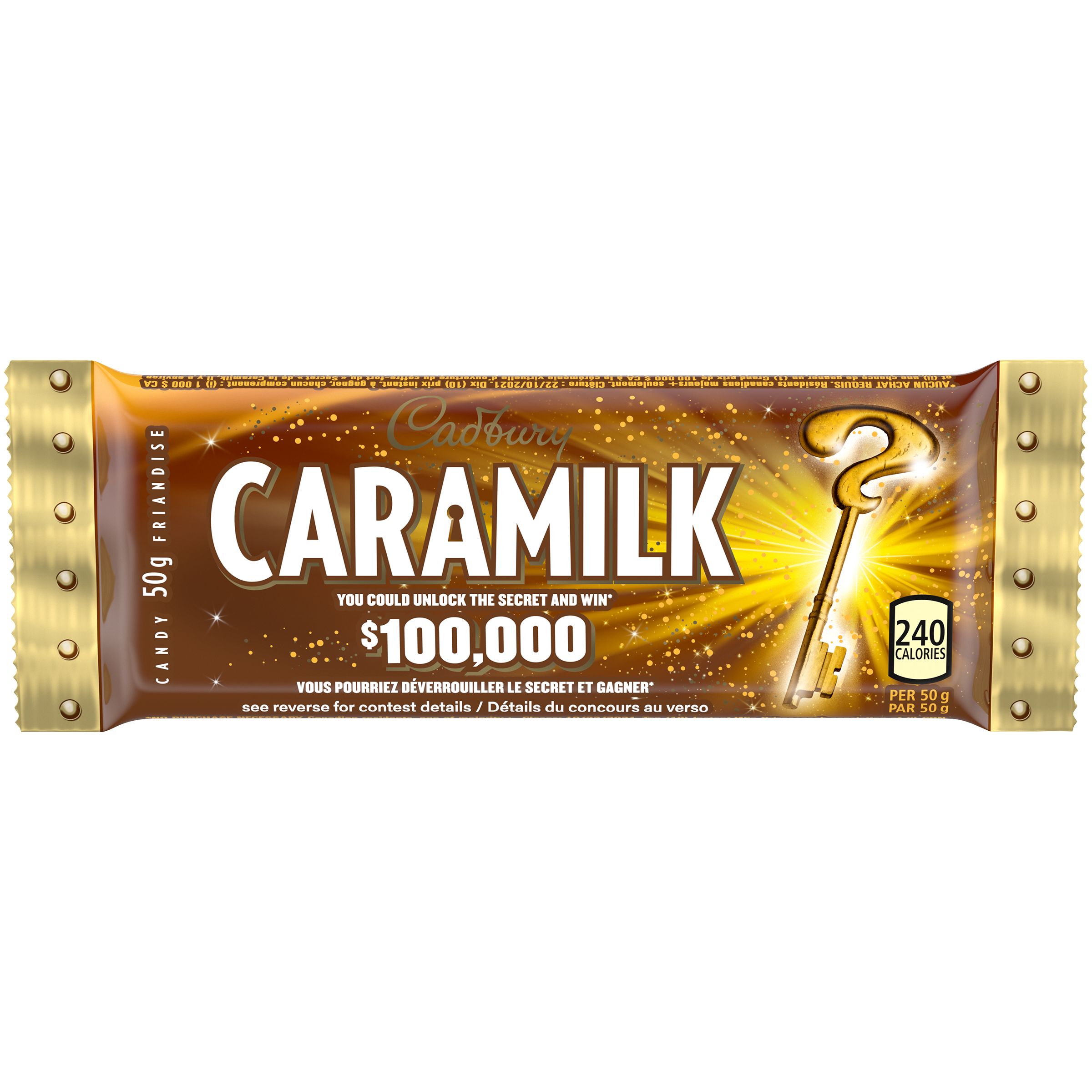 Cadbury Caramilk 50G Singles Chocolate Bar-thumbnail-4