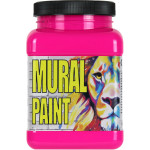  MURAL PAINT PINT SIZZLING PINK NEON