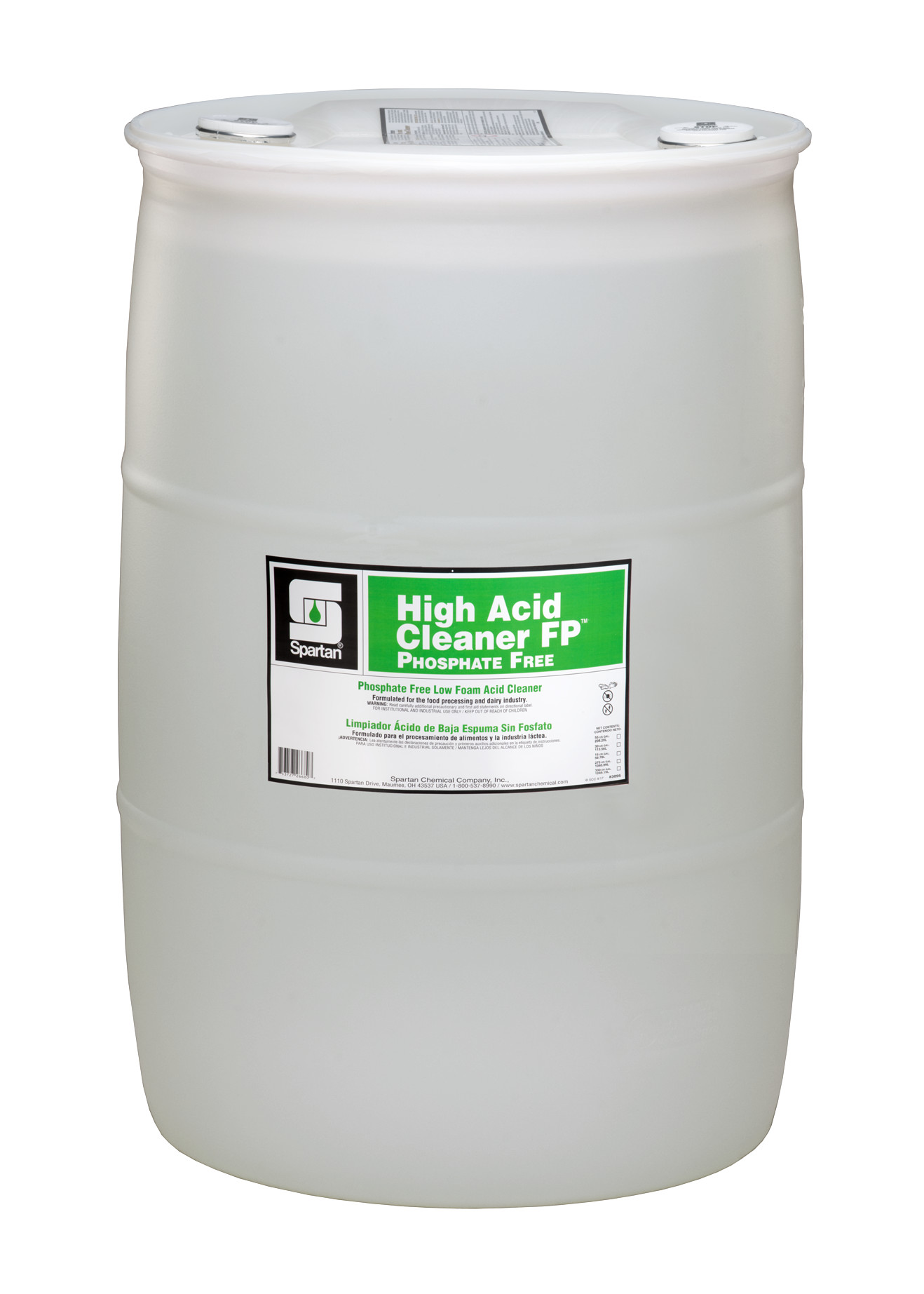 Spartan Chemical Company High Acid Cleaner FP Phosphate Free, 55 GAL DRUM