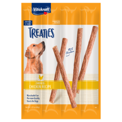 Image of Vitakraft Treaties Dog Treat, Smoked Chicken Recipe, 4 Count